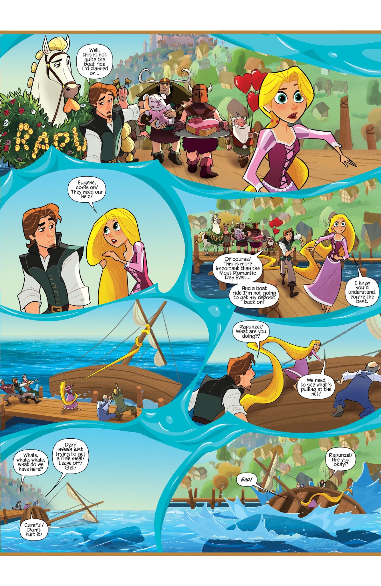 Read online Tangled: The Series: Hair-Raising Adventures comic -  Issue #3 - 9