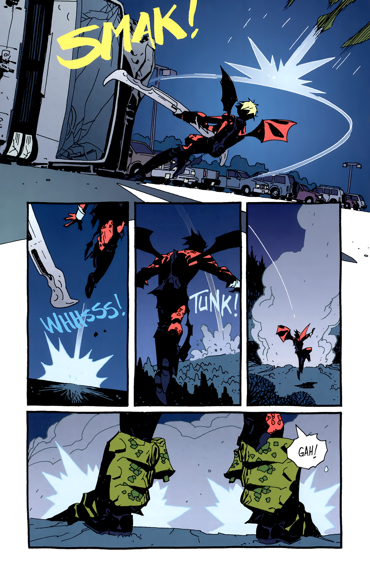 Read online FireBreather: Holmgang comic -  Issue #2 - 22