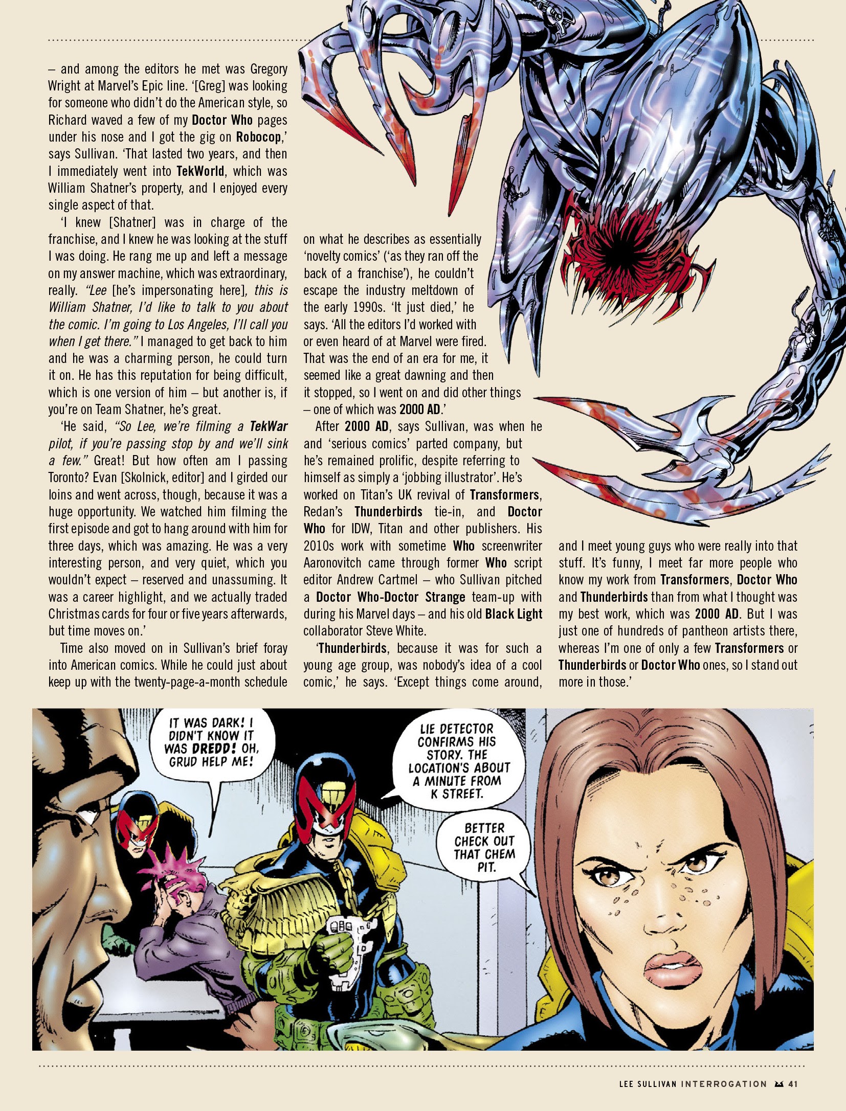 Read online Judge Dredd Megazine (Vol. 5) comic -  Issue #435 - 41