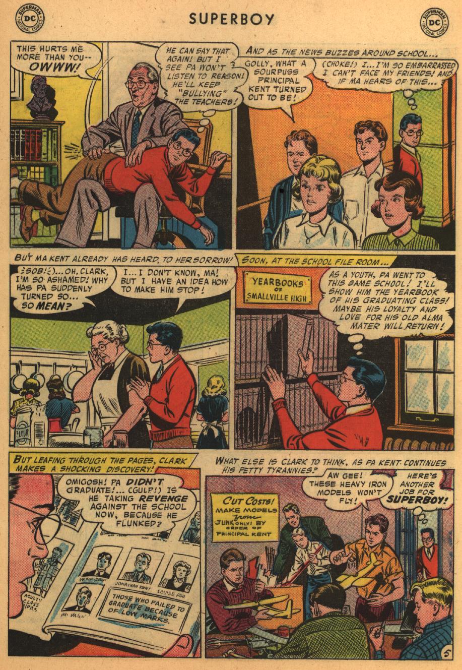 Read online Superboy (1949) comic -  Issue #55 - 24