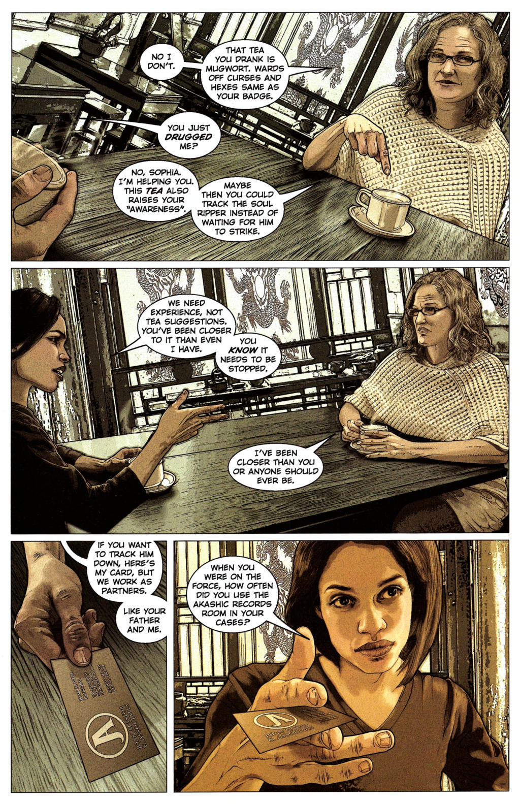 Read online O.C.T.: Occult Crimes Taskforce comic -  Issue #3 - 6