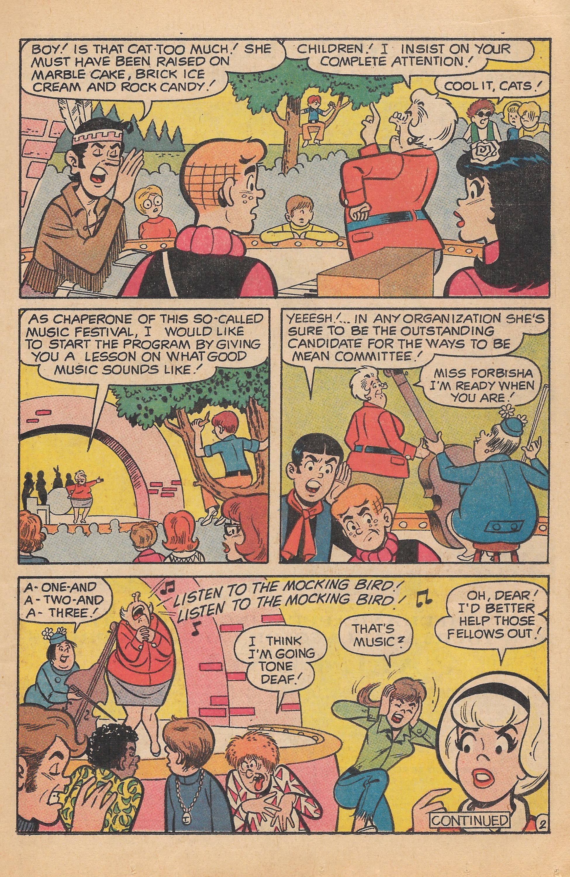 Read online Archie's TV Laugh-Out comic -  Issue #7 - 11