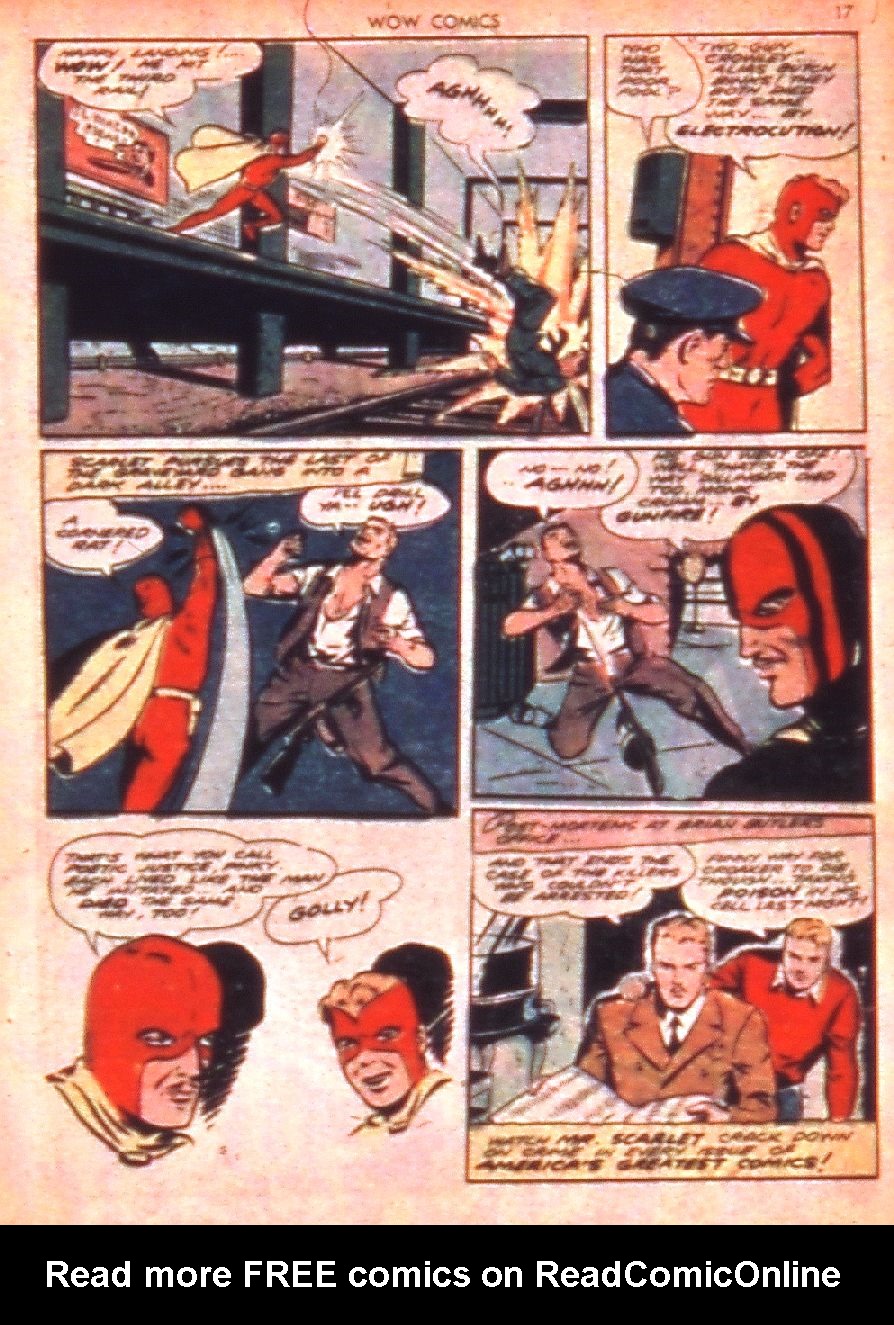 Read online Wow Comics comic -  Issue #8 - 18