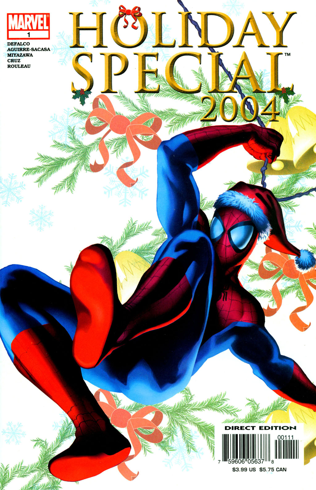 Read online Marvel Holiday Special (1991) comic -  Issue #2004 - 1