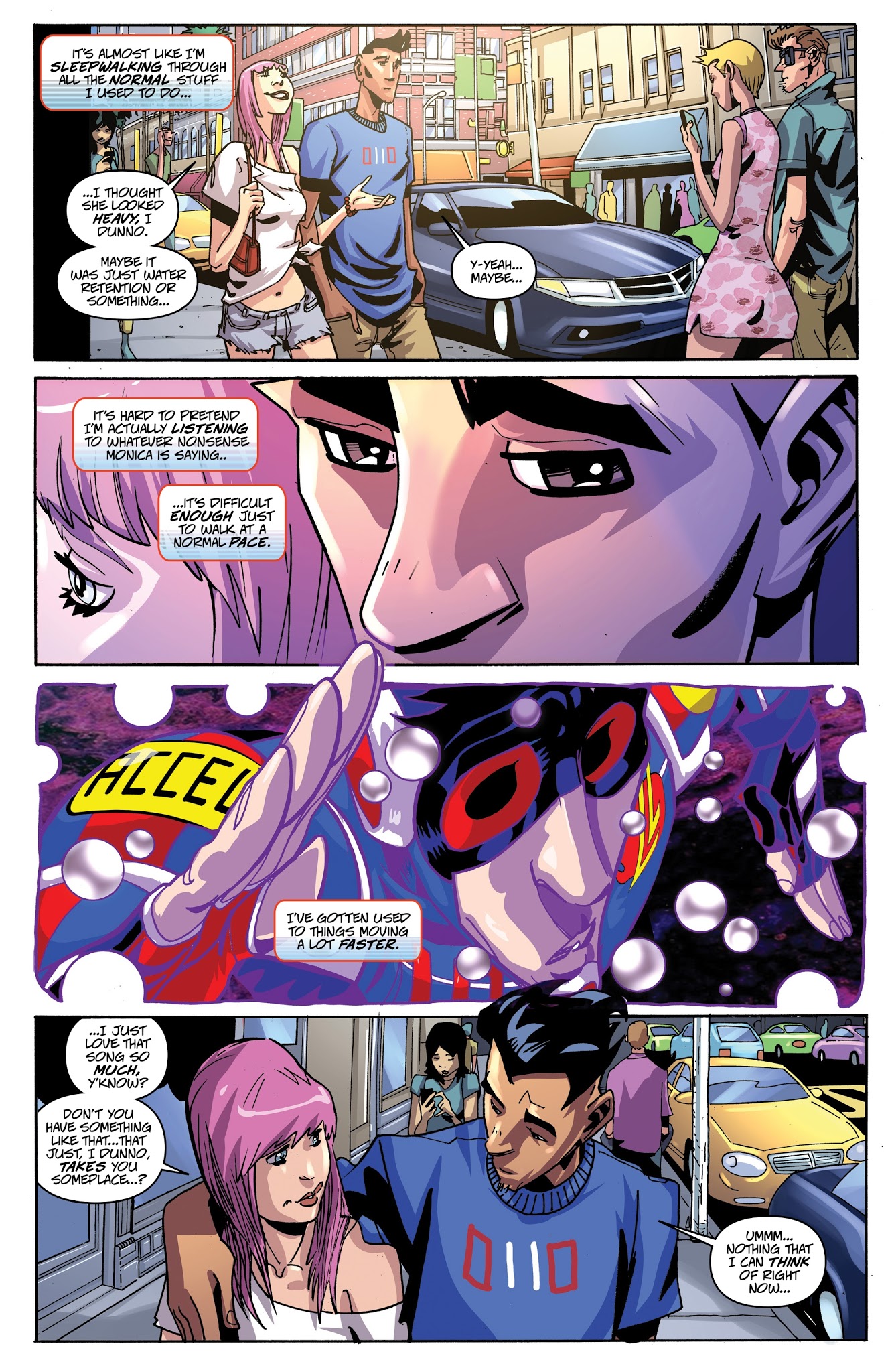 Read online Accell comic -  Issue #4 - 5