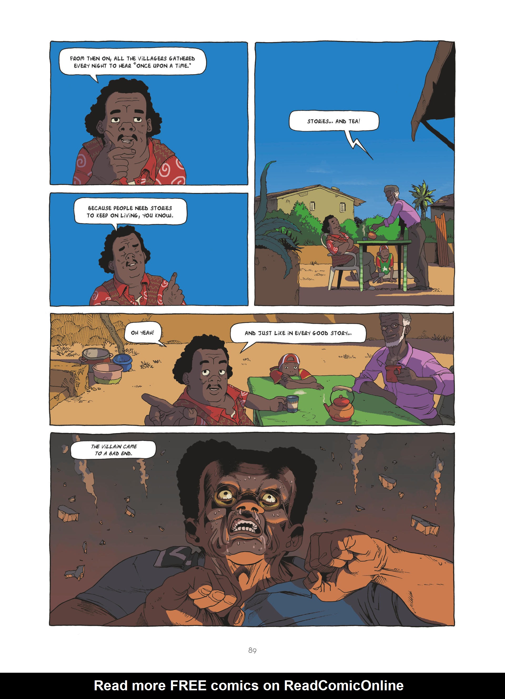 Read online Zidrou-Beuchot's African Trilogy comic -  Issue # TPB 1 - 89