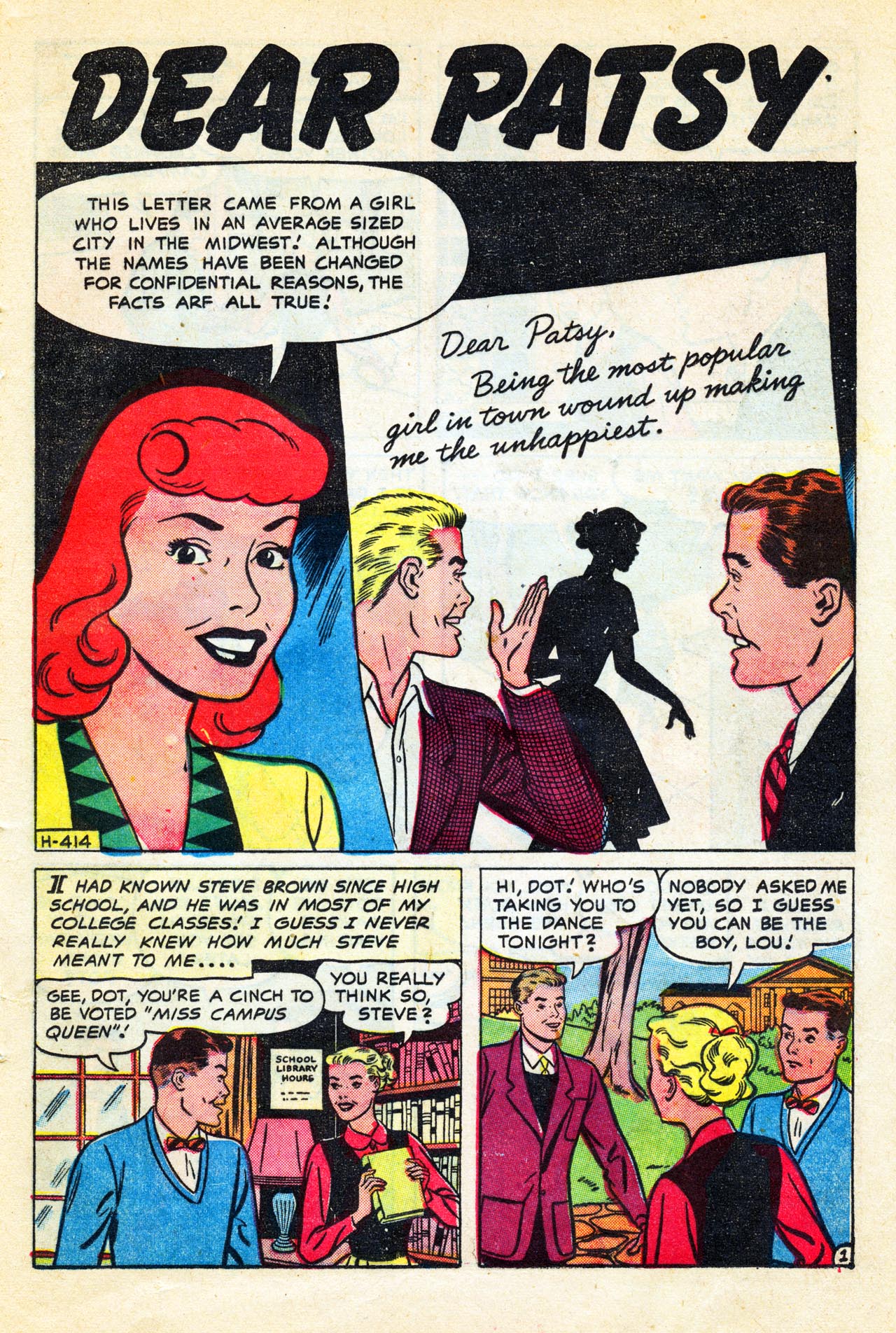 Read online Patsy and her Pals comic -  Issue #19 - 21