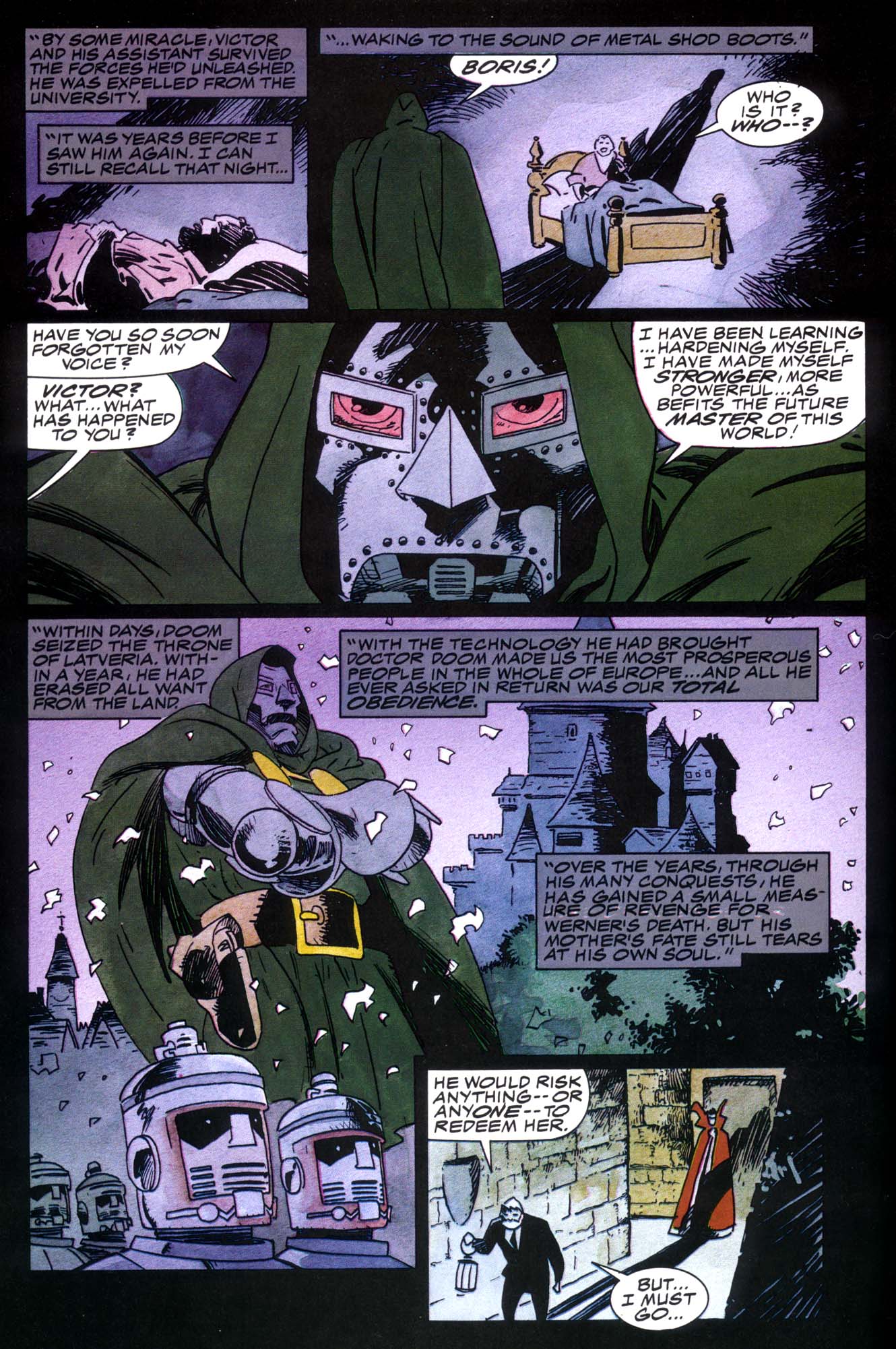 Read online Marvel Graphic Novel comic -  Issue #49 - Doctor Strange & Doctor Doom - Triumph & Torment - 41