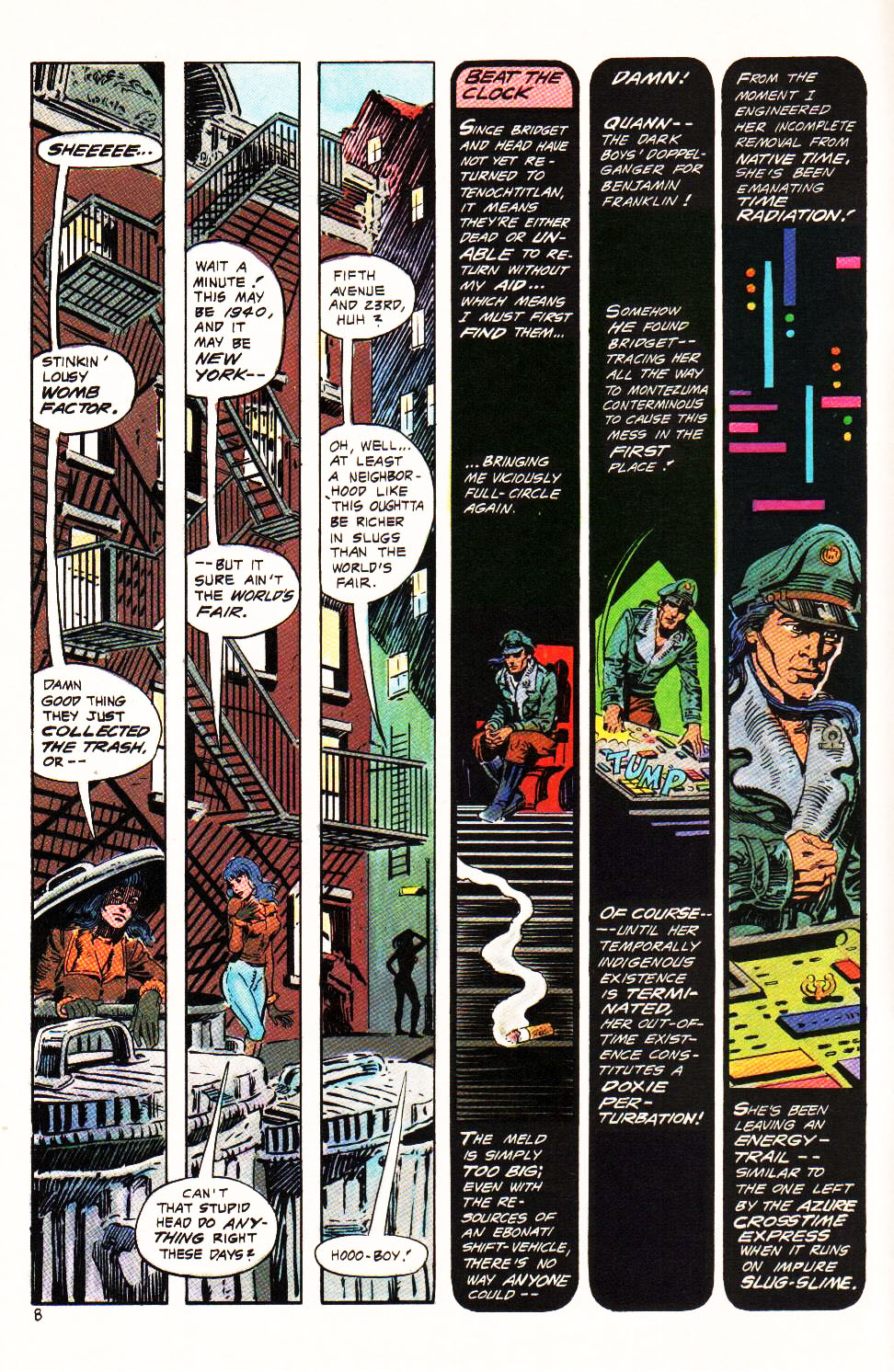 Read online Aztec Ace comic -  Issue #5 - 9