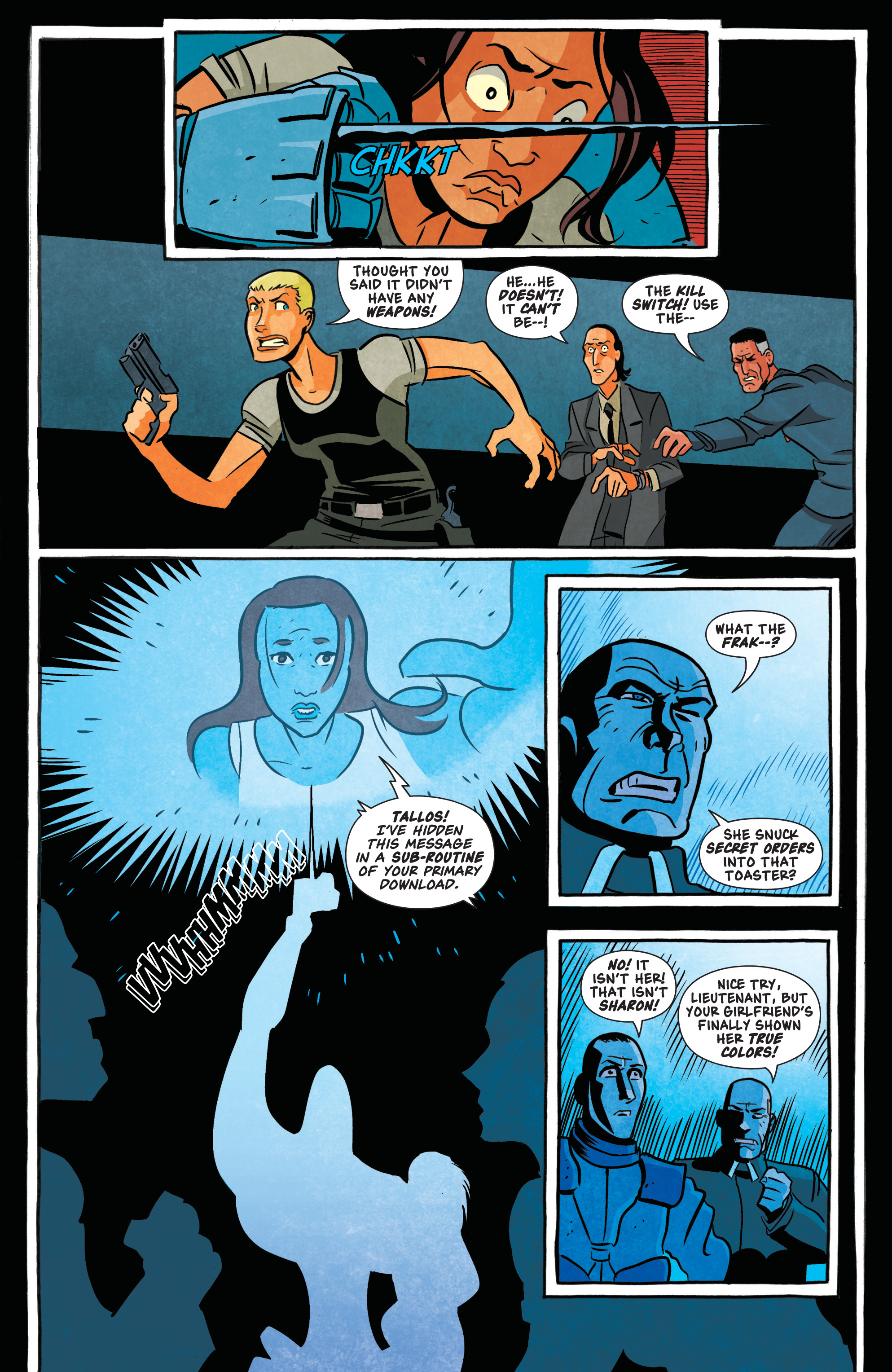 Read online Battlestar Galactica: Gods and Monsters comic -  Issue #3 - 22