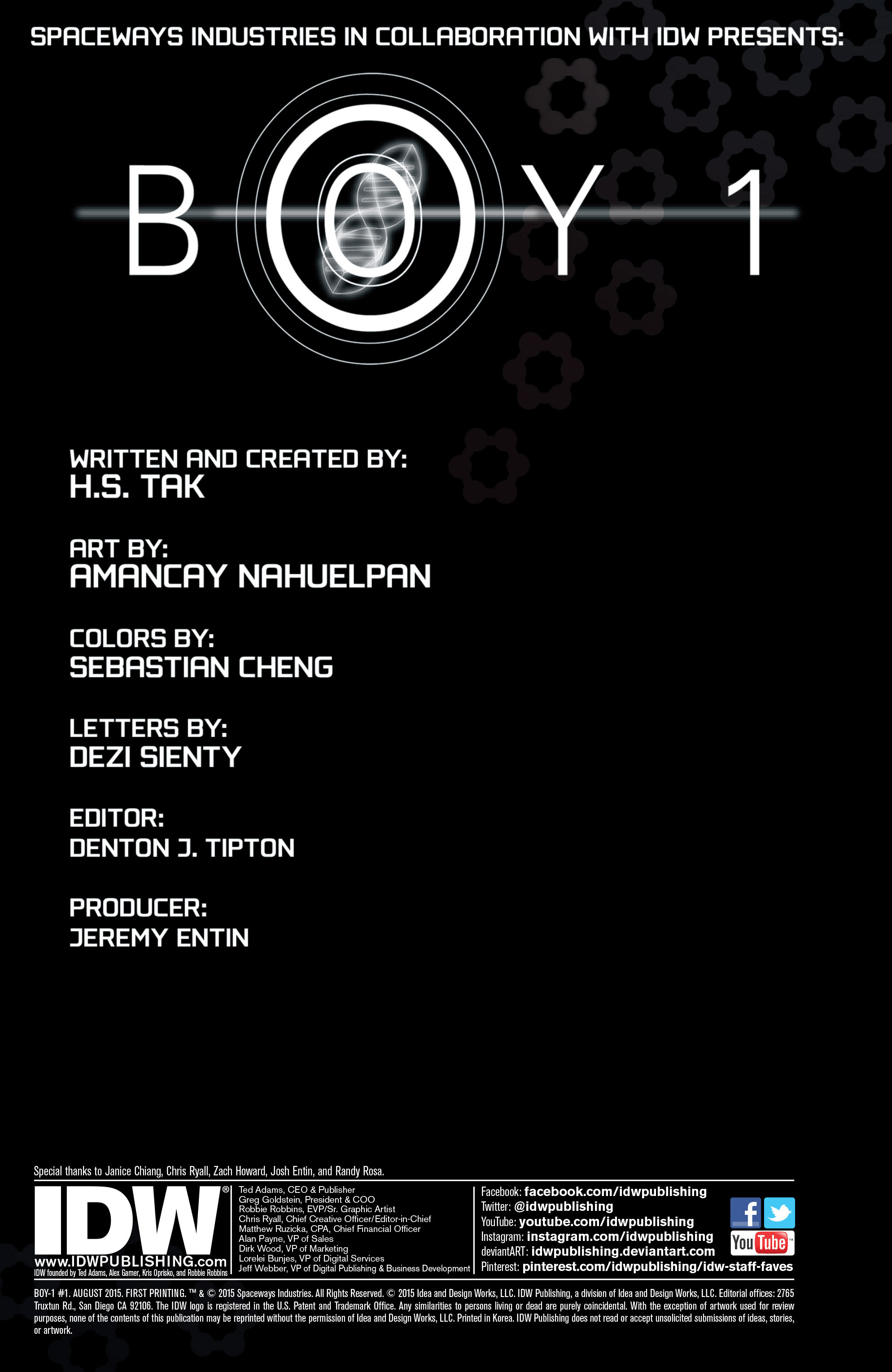 Read online BOY-1 comic -  Issue #1 - 3