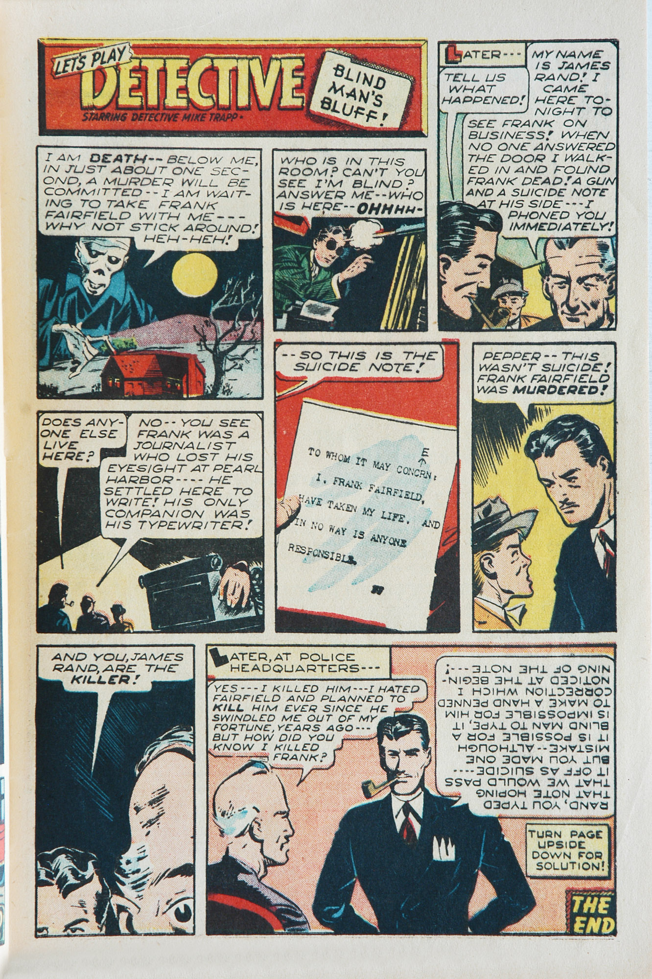 Read online USA Comics comic -  Issue #15 - 33