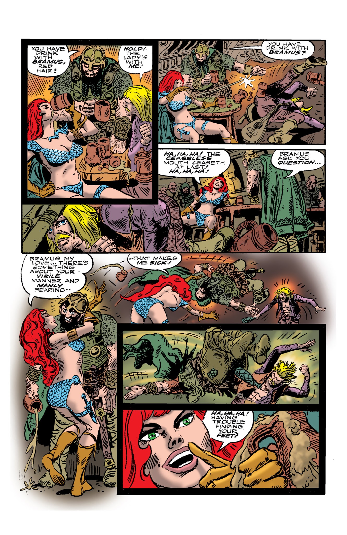 Read online The Adventures of Red Sonja comic -  Issue # TPB 1 - 82