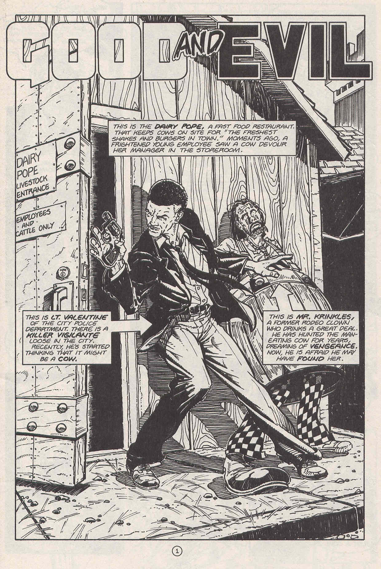 Read online Man-Eating Cow comic -  Issue #2 - 2