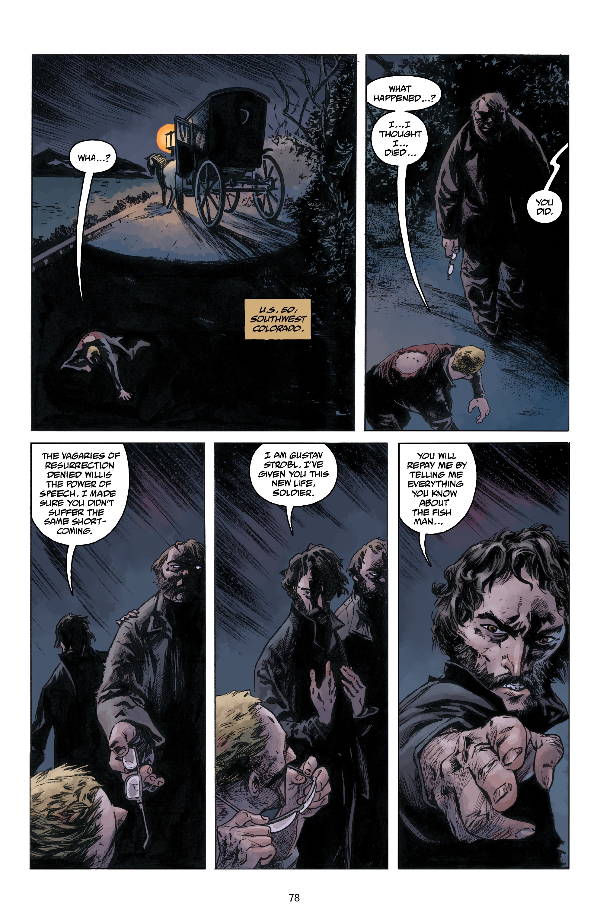 Read online Abe Sapien comic -  Issue # _TPB Dark and Terrible 1 (Part 1) - 79