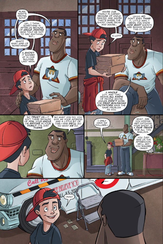 Read online Ghostbusters (2011) comic -  Issue #1 - 13