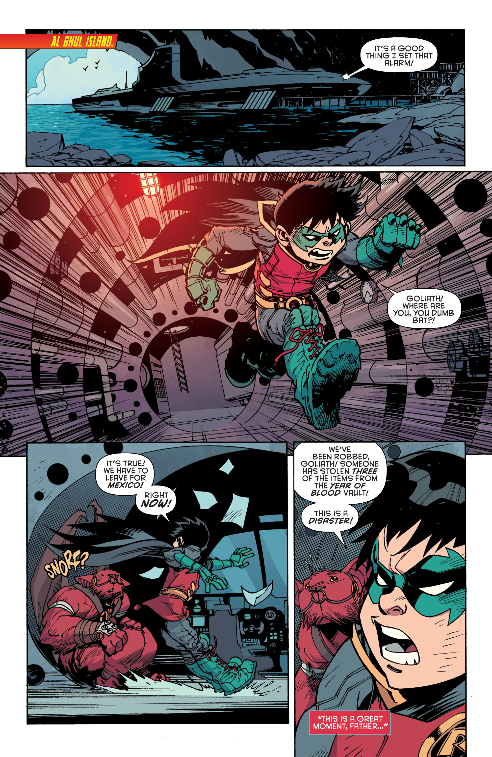 Read online Robin: Son of Batman comic -  Issue #10 - 8