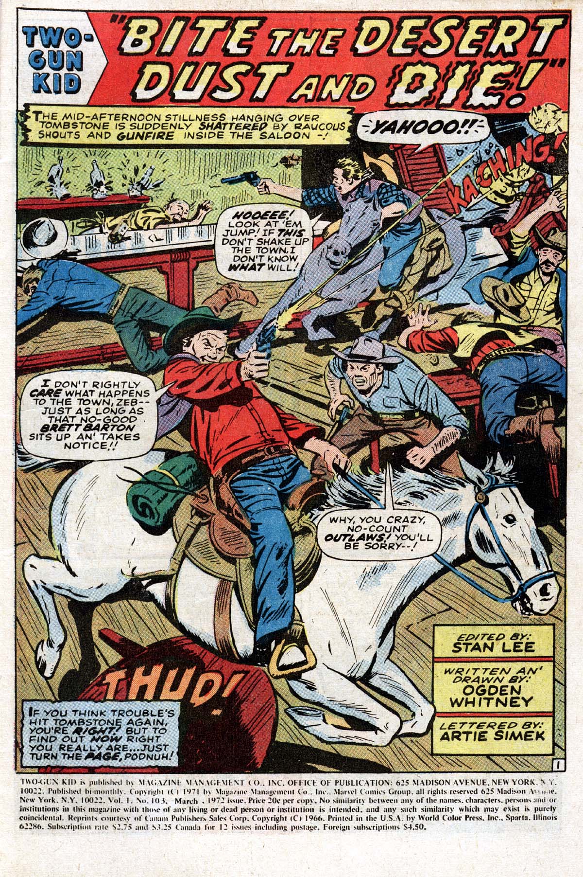 Read online Two-Gun Kid comic -  Issue #103 - 3