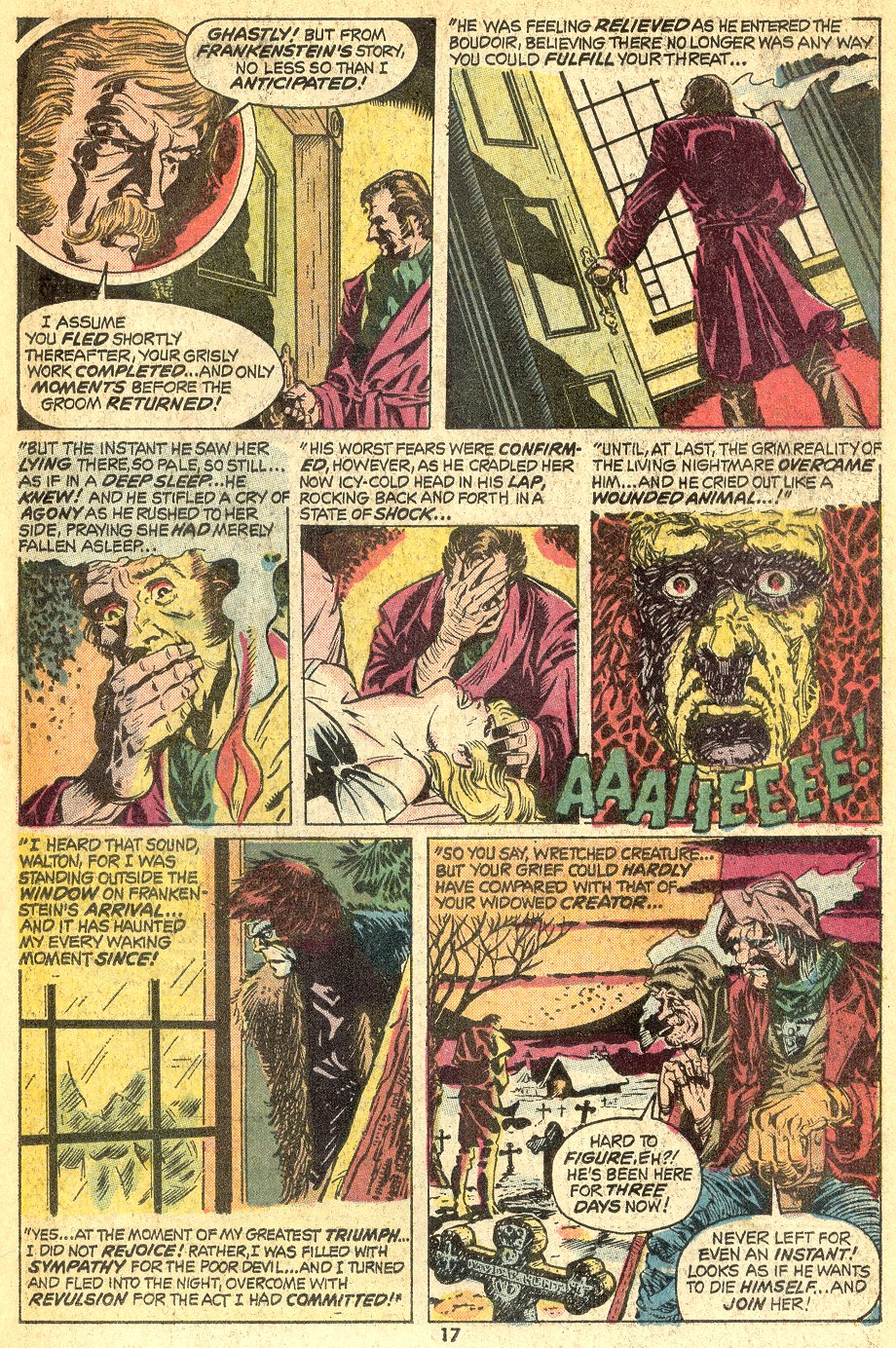 Read online Frankenstein (1973) comic -  Issue #3 - 13