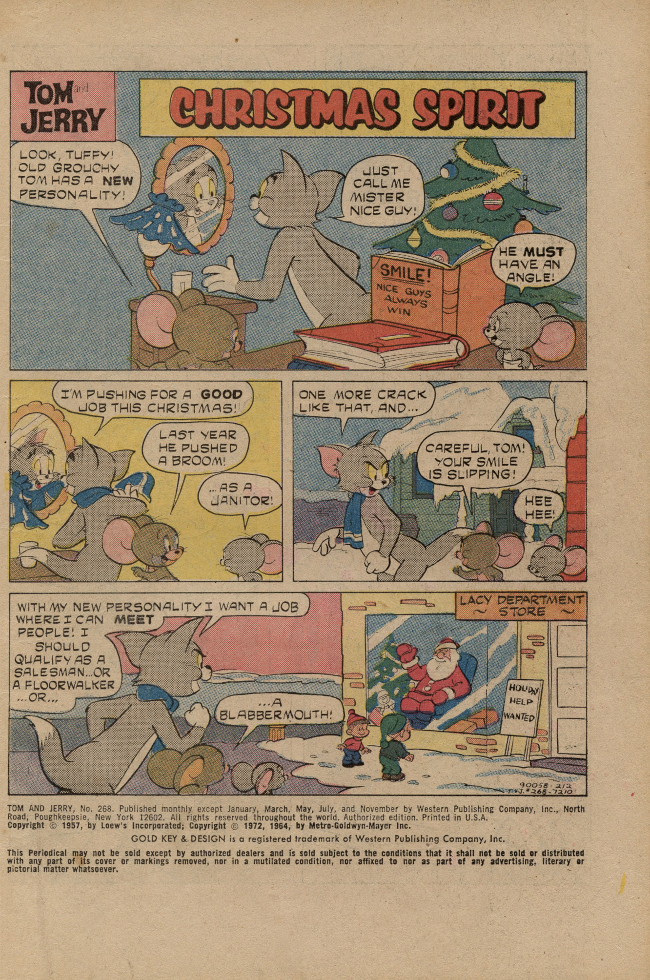 Read online Tom and Jerry comic -  Issue #268 - 3