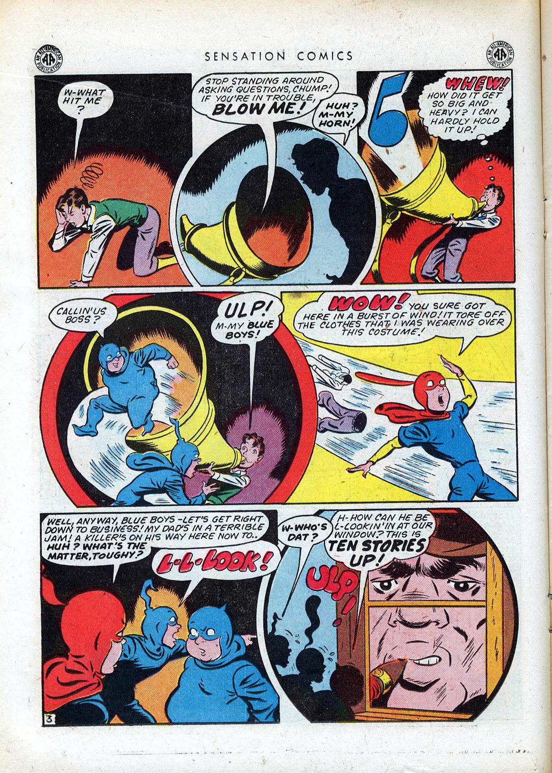 Read online Sensation (Mystery) Comics comic -  Issue #41 - 20