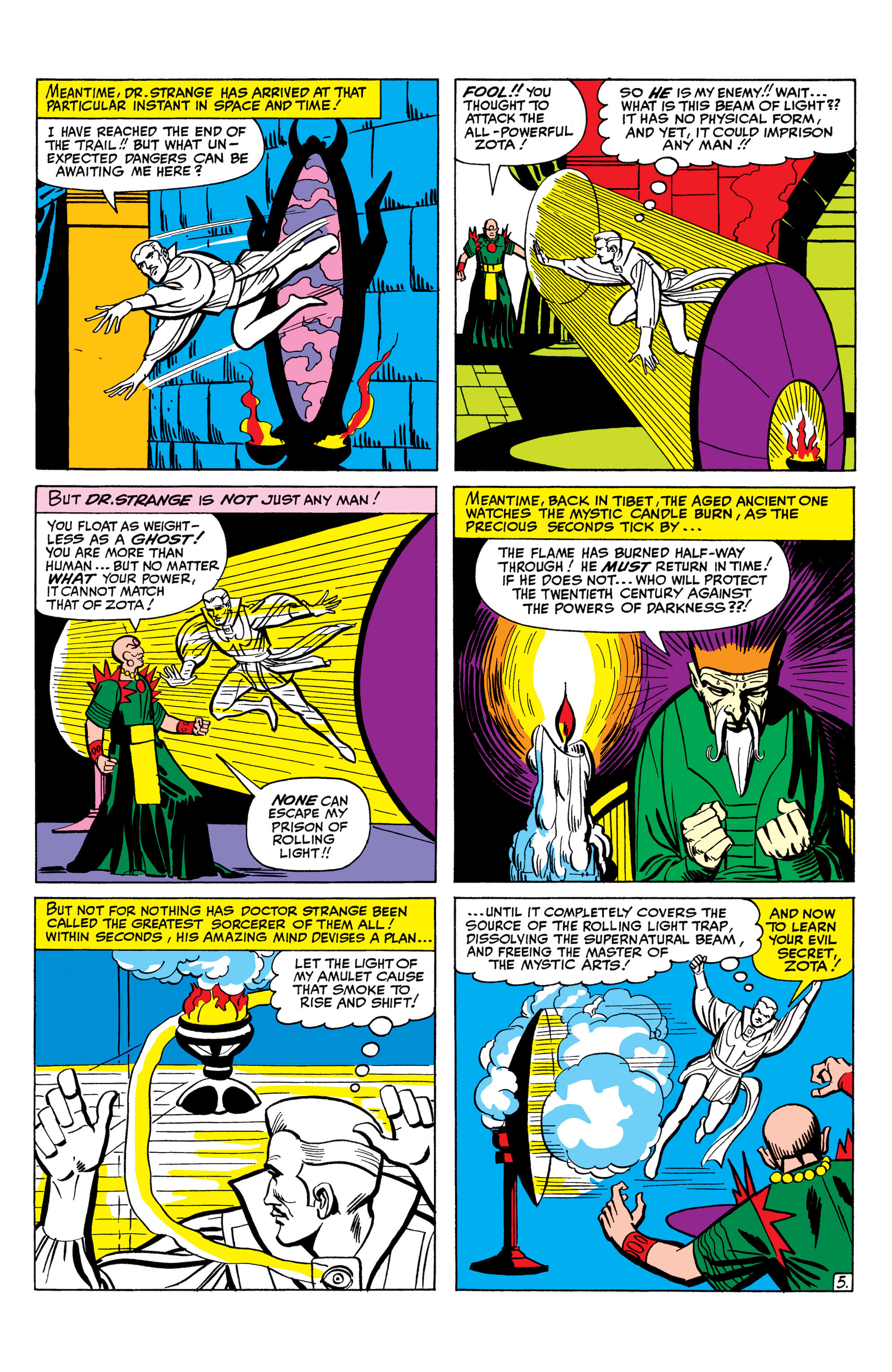 Read online Marvel Masterworks: Doctor Strange comic -  Issue # TPB 1 - 114