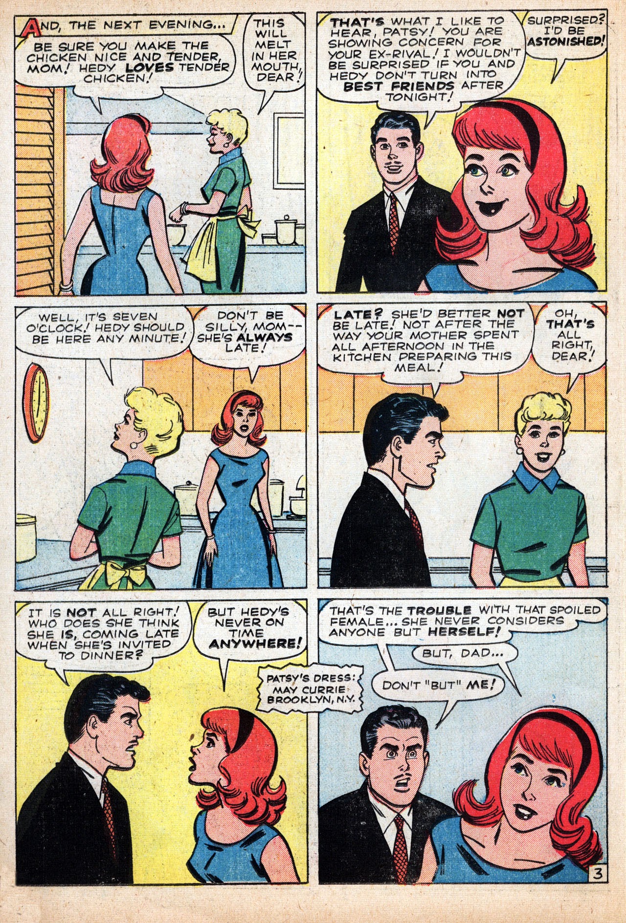 Read online Patsy and Hedy comic -  Issue #77 - 22
