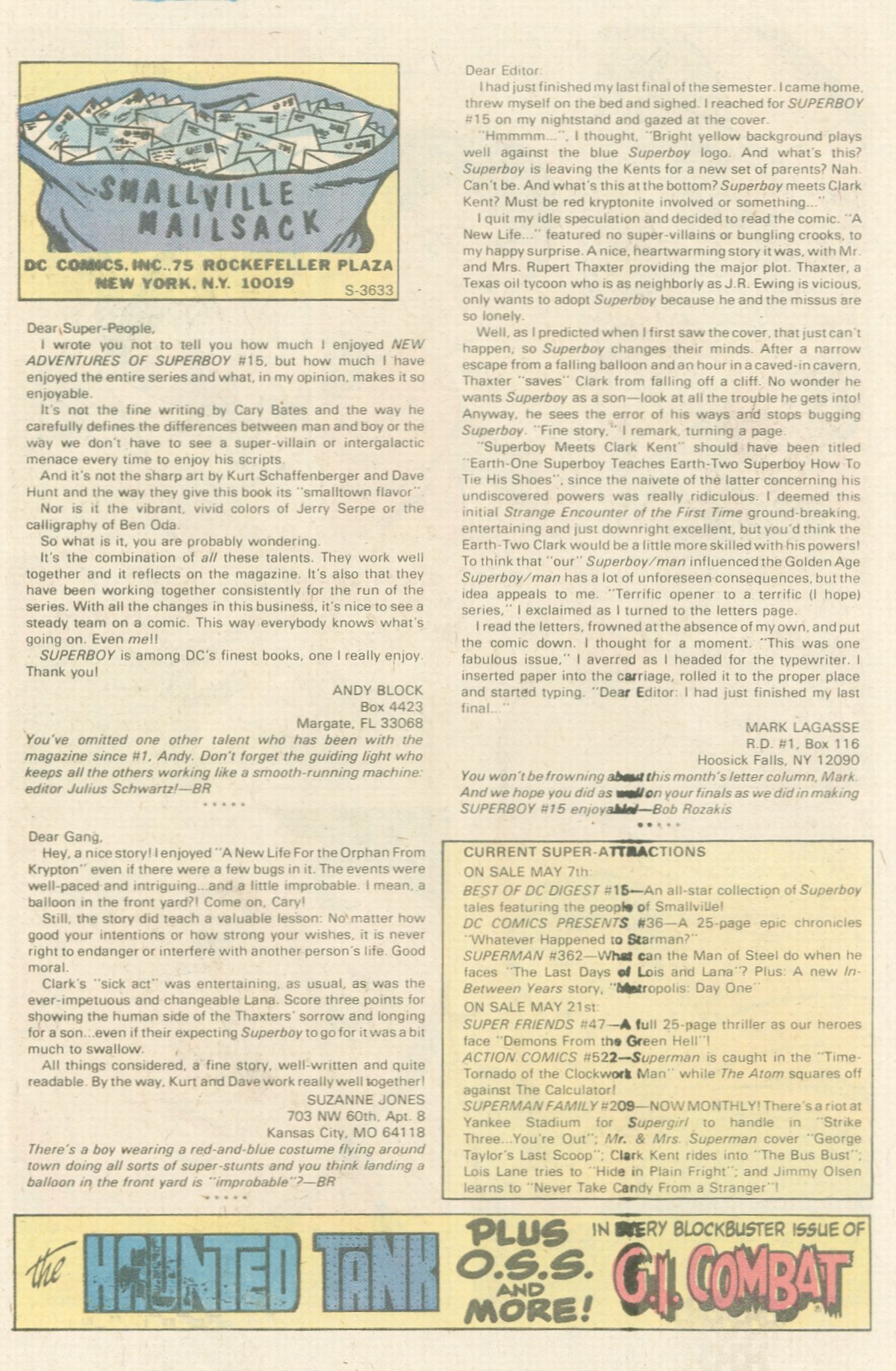 Read online The New Adventures of Superboy comic -  Issue #20 - 27