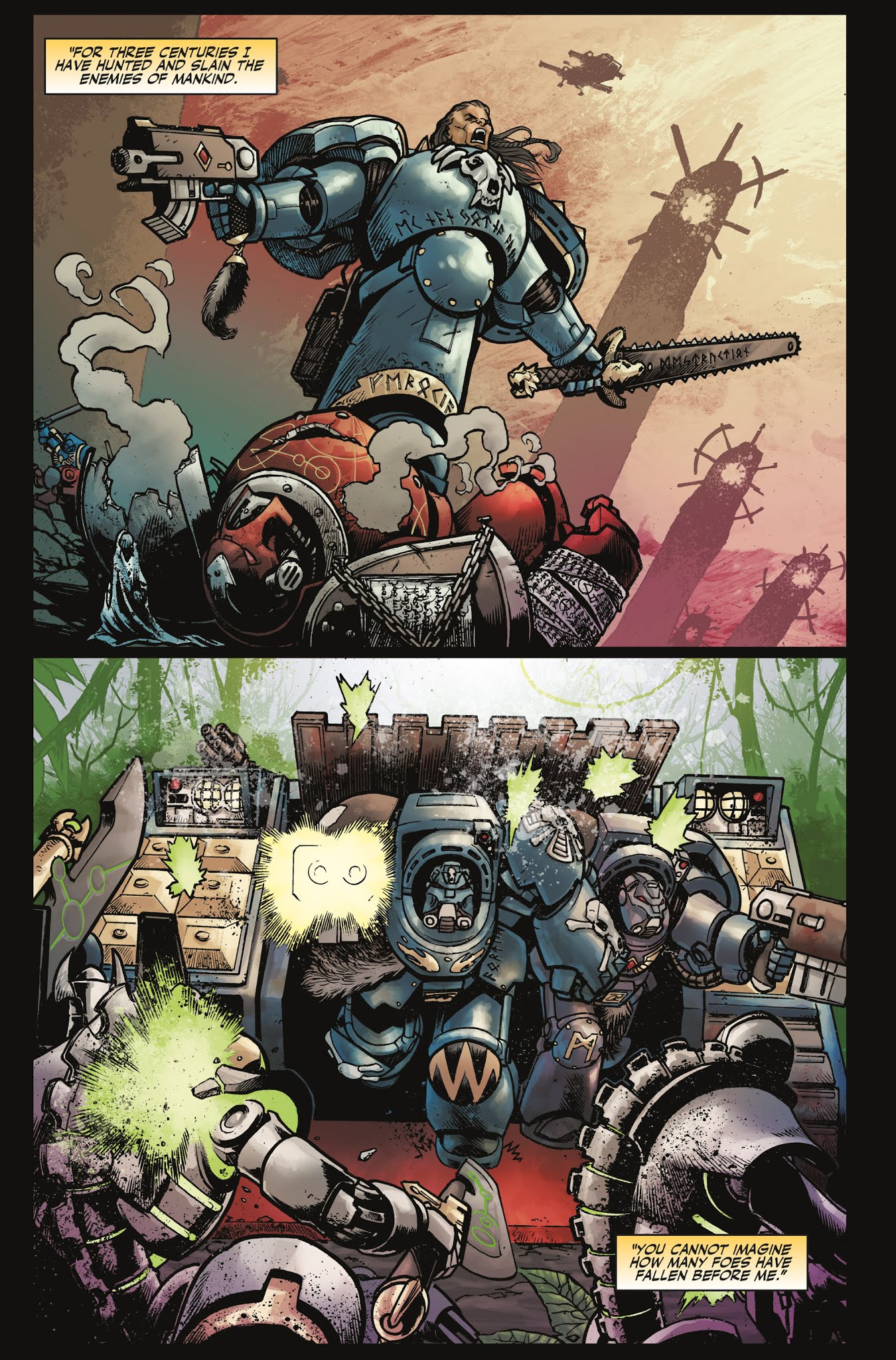 Read online Warhammer 40,000 Deathwatch comic -  Issue #3 - 22