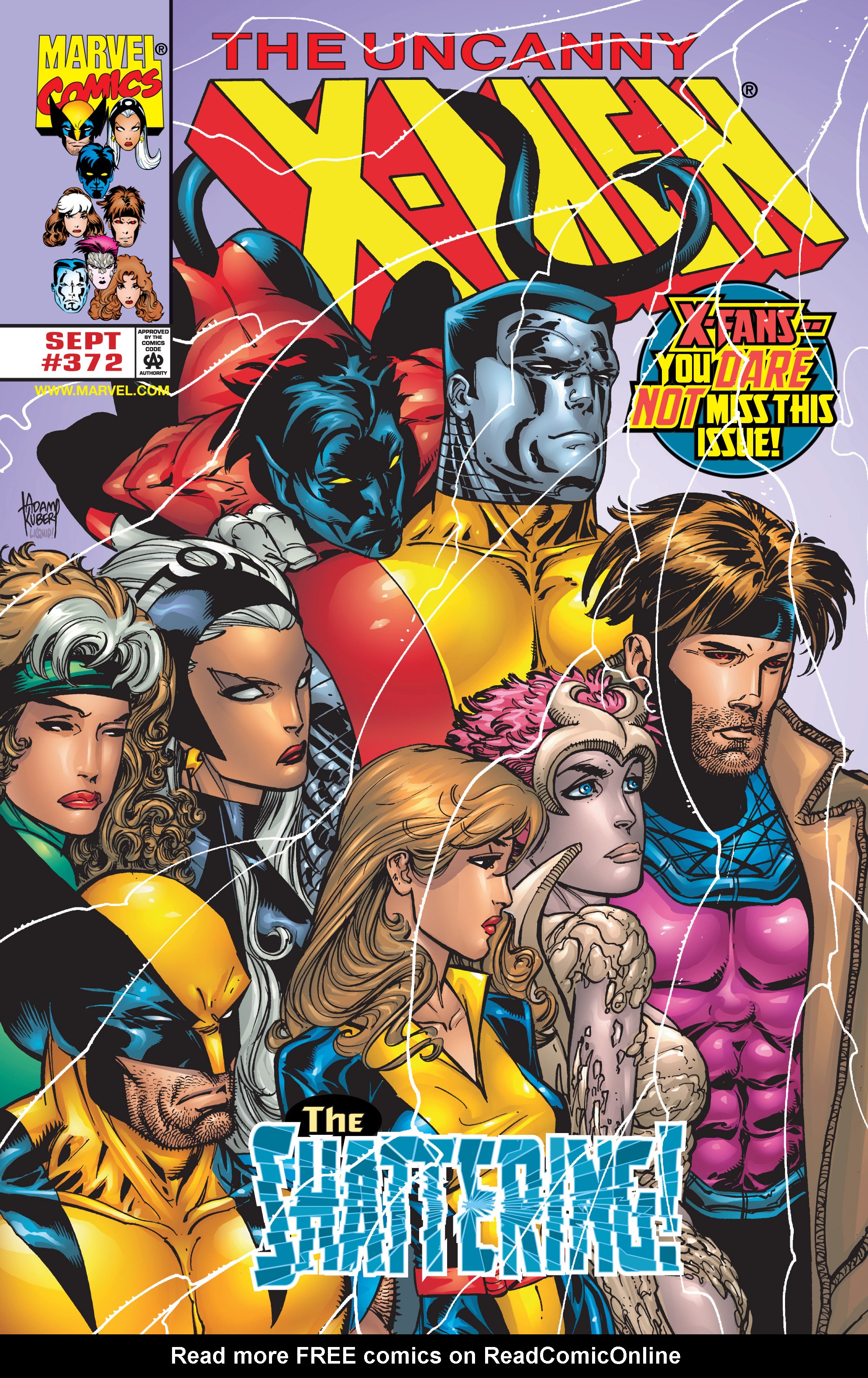 Read online Uncanny X-Men (1963) comic -  Issue #372 - 1