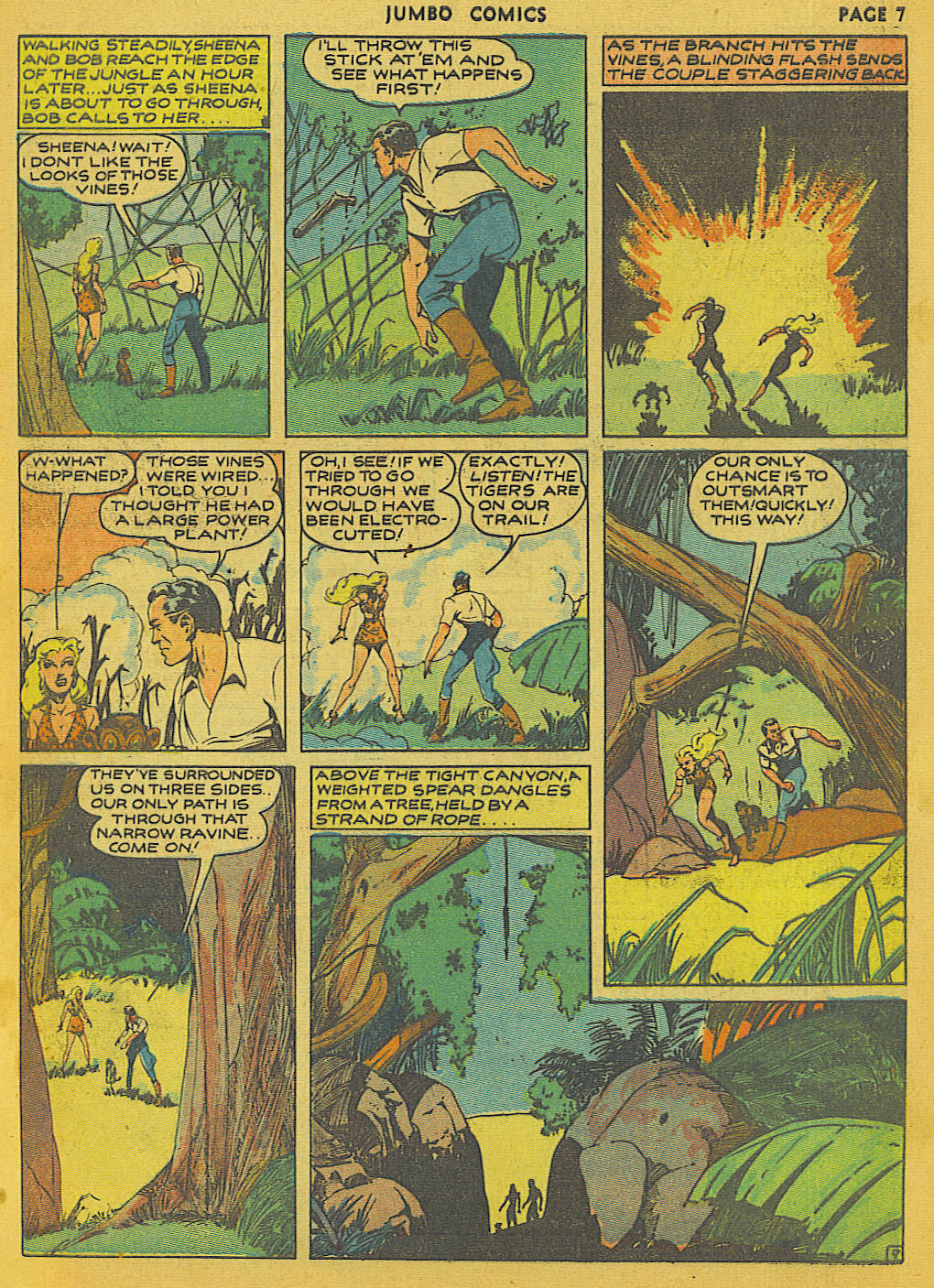 Read online Jumbo Comics comic -  Issue #26 - 9