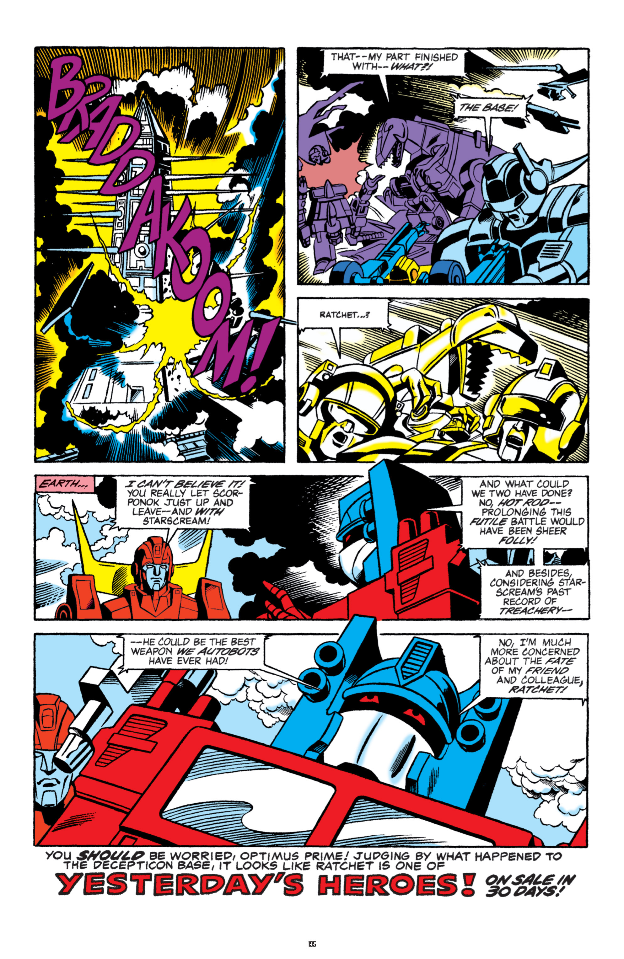 Read online The Transformers Classics comic -  Issue # TPB 5 - 196
