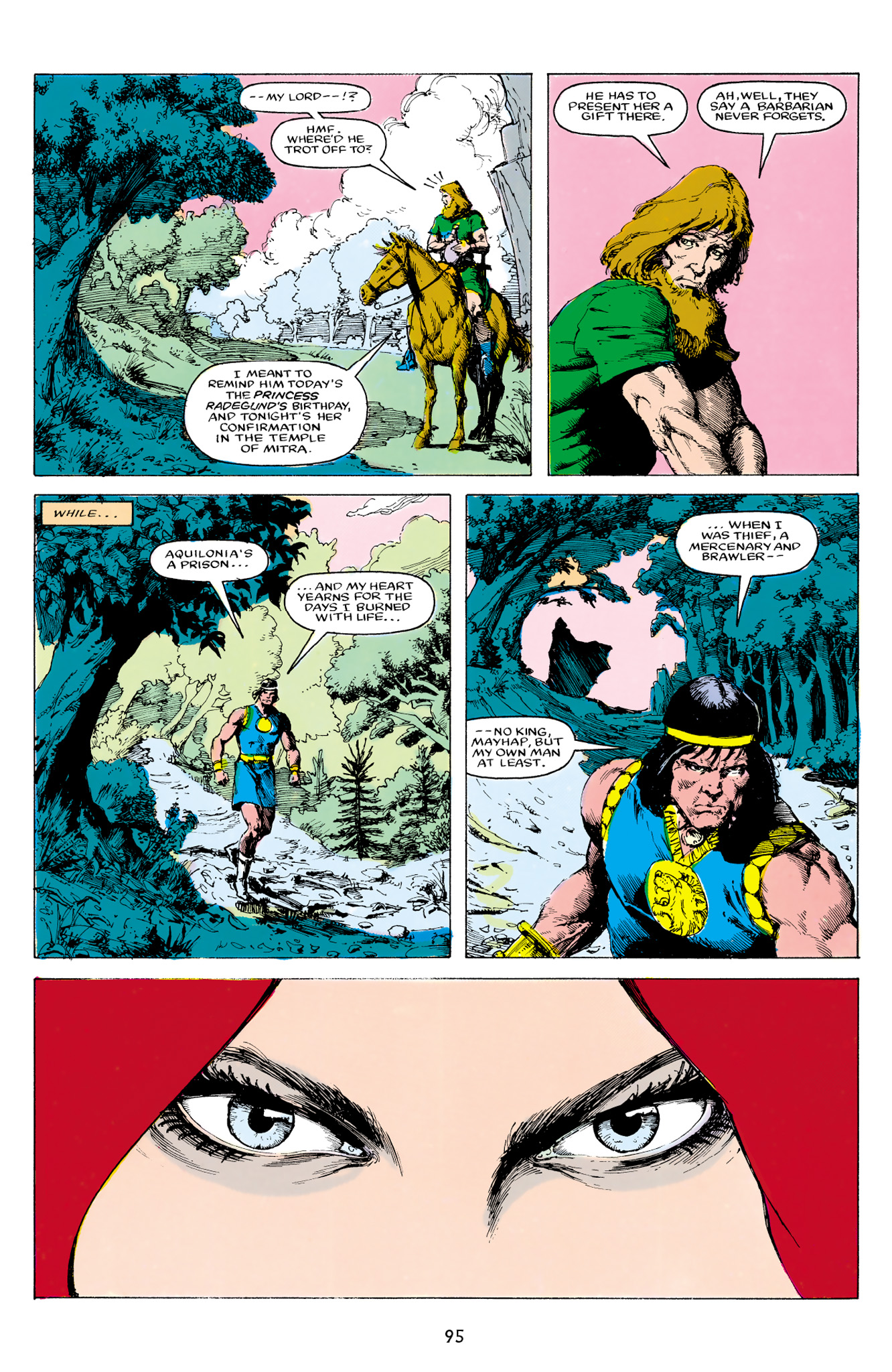 Read online The Chronicles of King Conan comic -  Issue # TPB 6 (Part 1) - 94