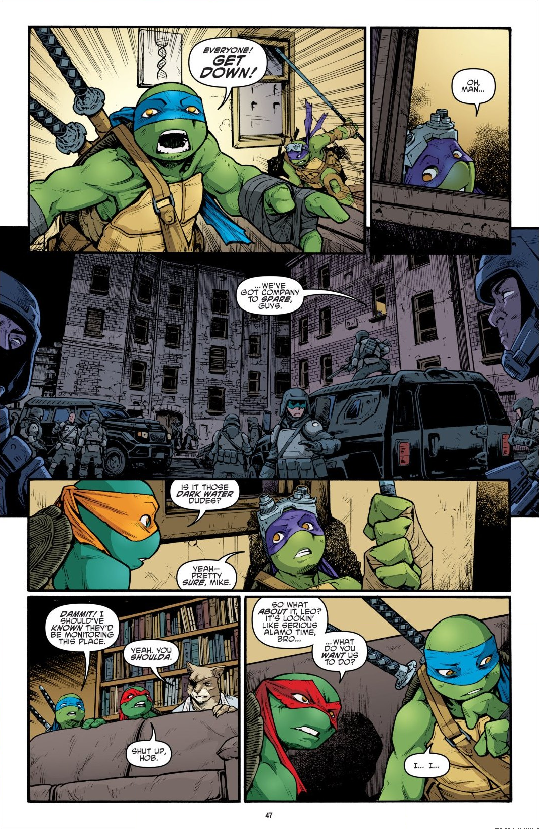 Read online Teenage Mutant Ninja Turtles: The IDW Collection comic -  Issue # TPB 9 (Part 1) - 48