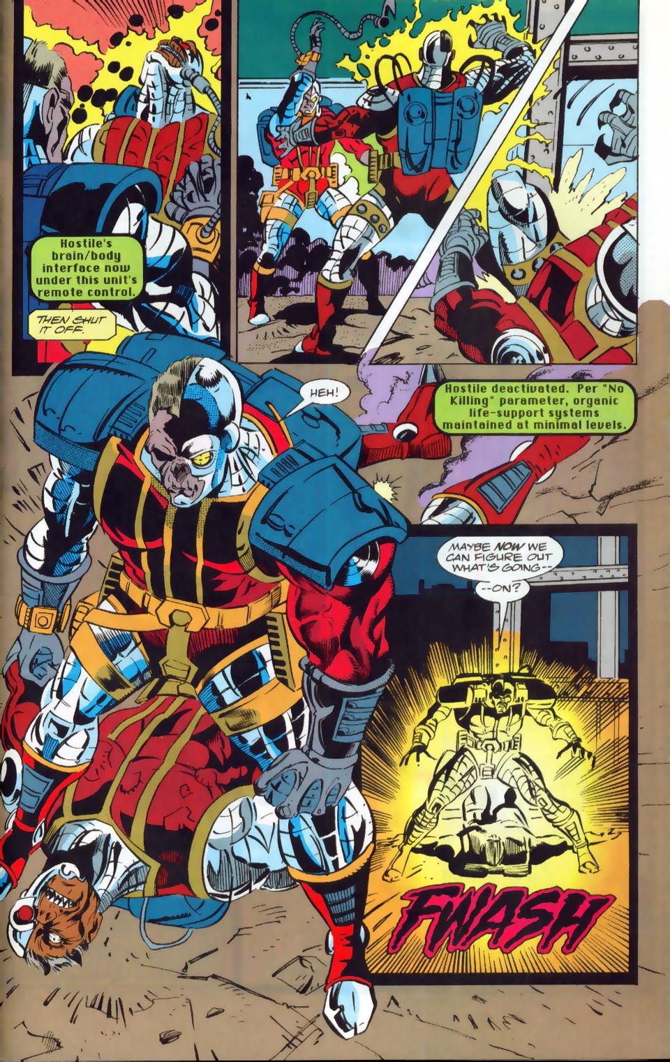 Read online Deathlok (1991) comic -  Issue #16 - 22