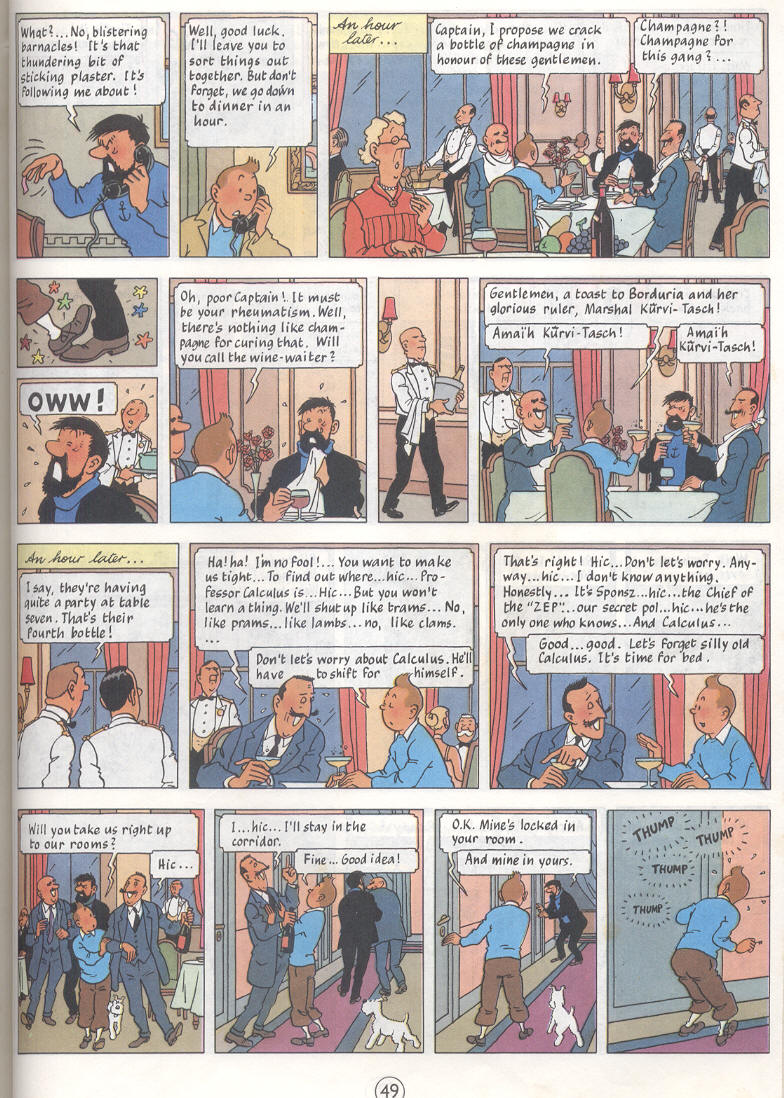 Read online The Adventures of Tintin comic -  Issue #18 - 50