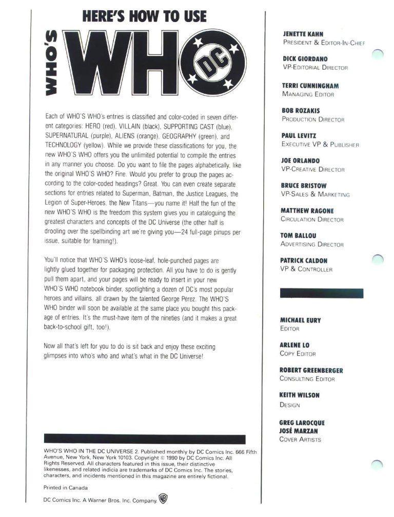 Read online Who's Who in the DC Universe comic -  Issue #2 - 2