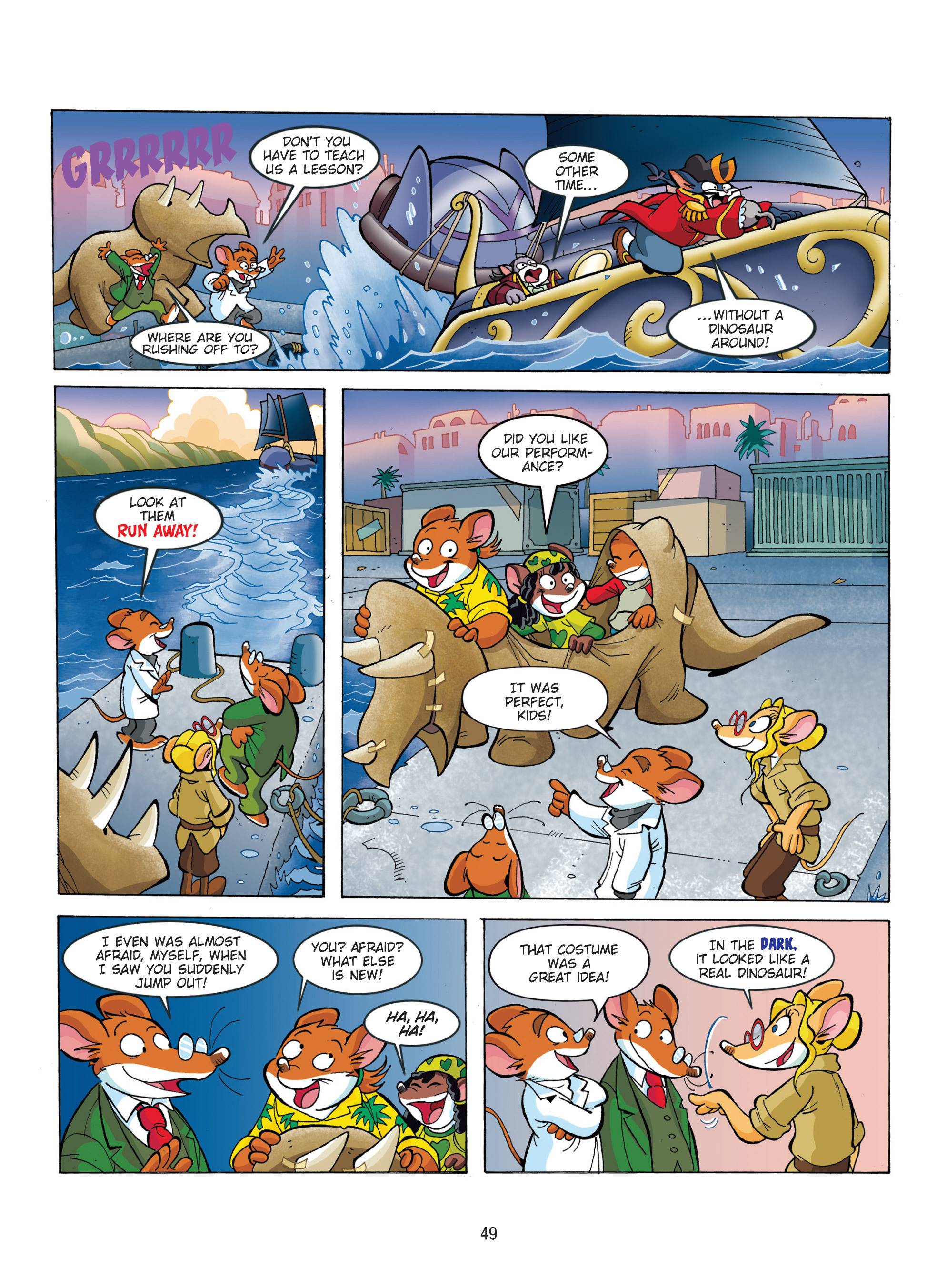 Read online Geronimo Stilton comic -  Issue # TPB 7 - 49