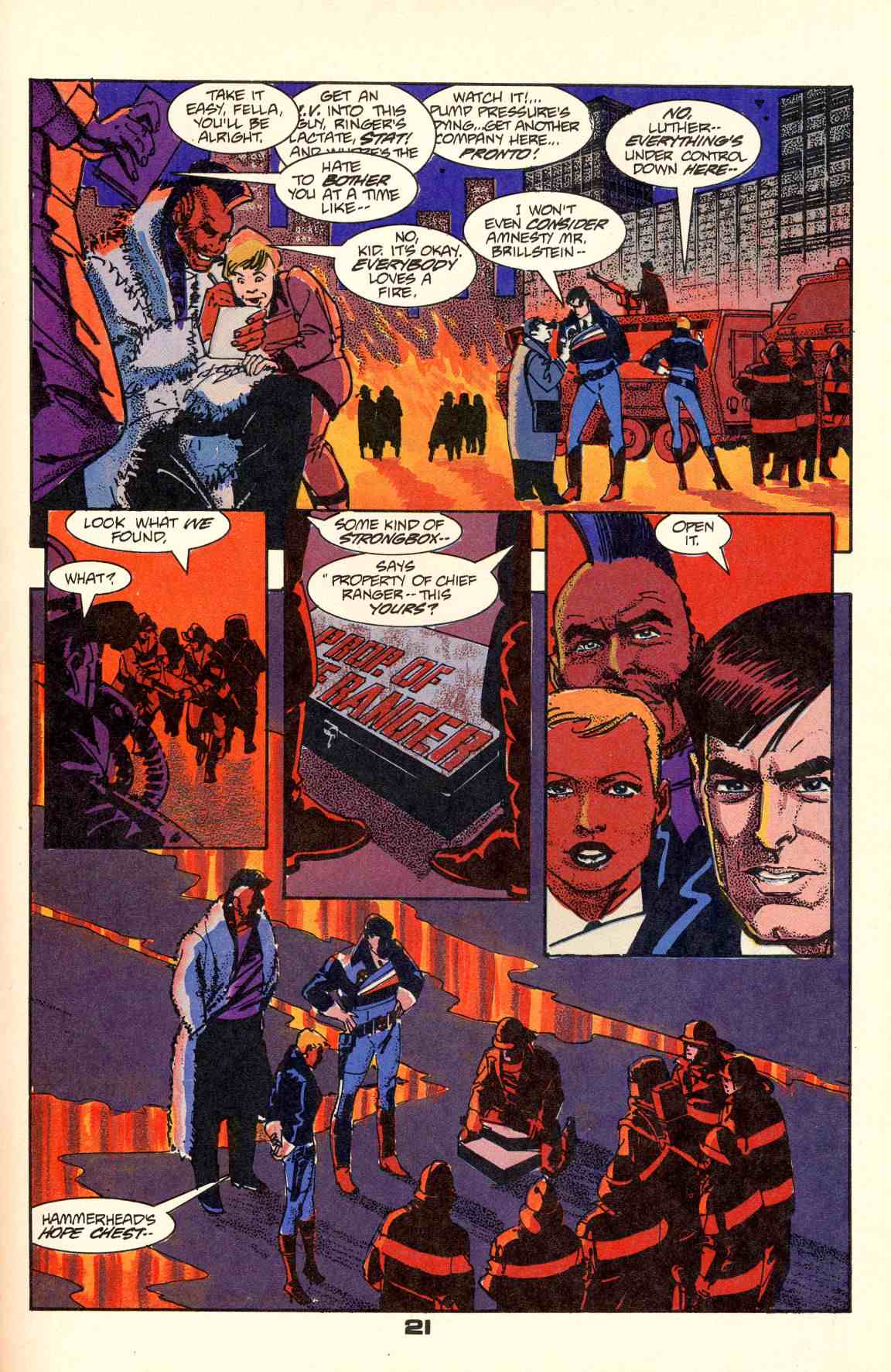 Read online Howard Chaykin's American Flagg comic -  Issue #1 - 23