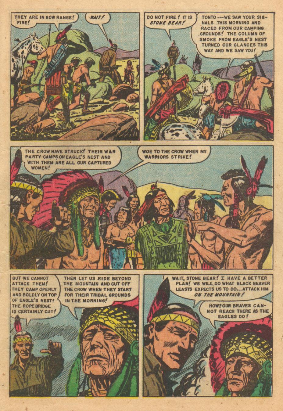 Read online Lone Ranger's Companion Tonto comic -  Issue #11 - 13