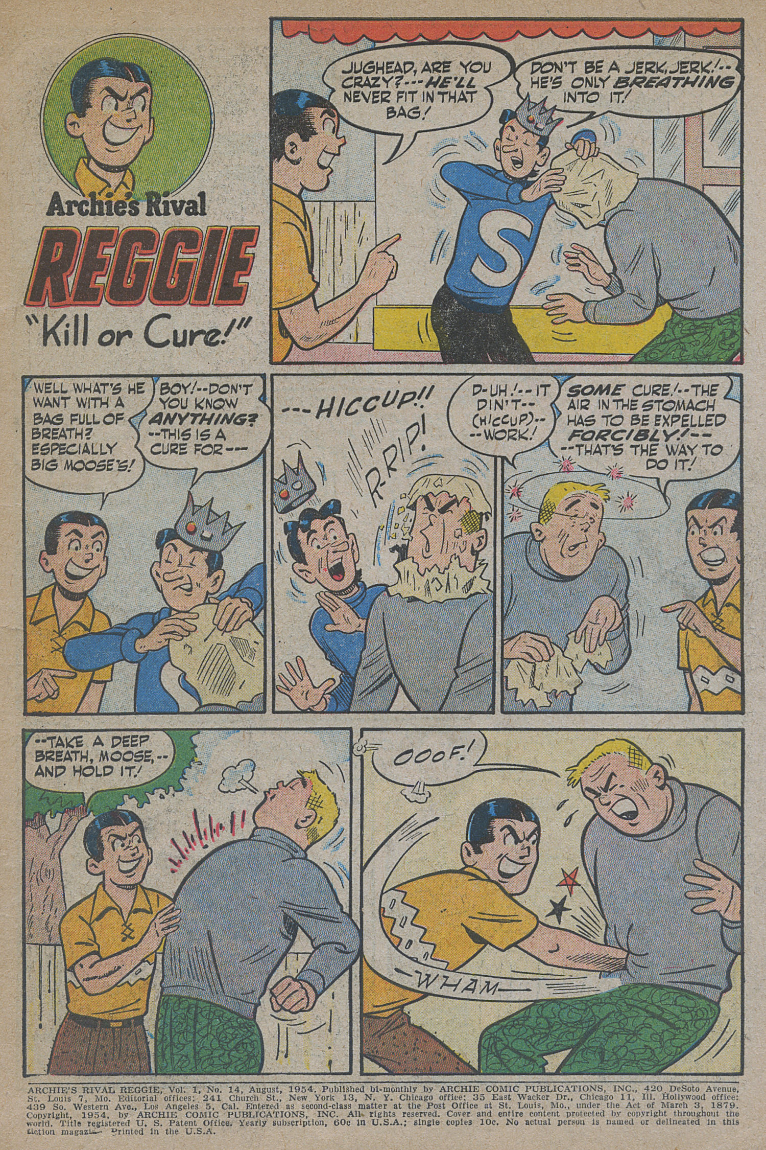 Read online Archie's Rival Reggie comic -  Issue #14 - 3