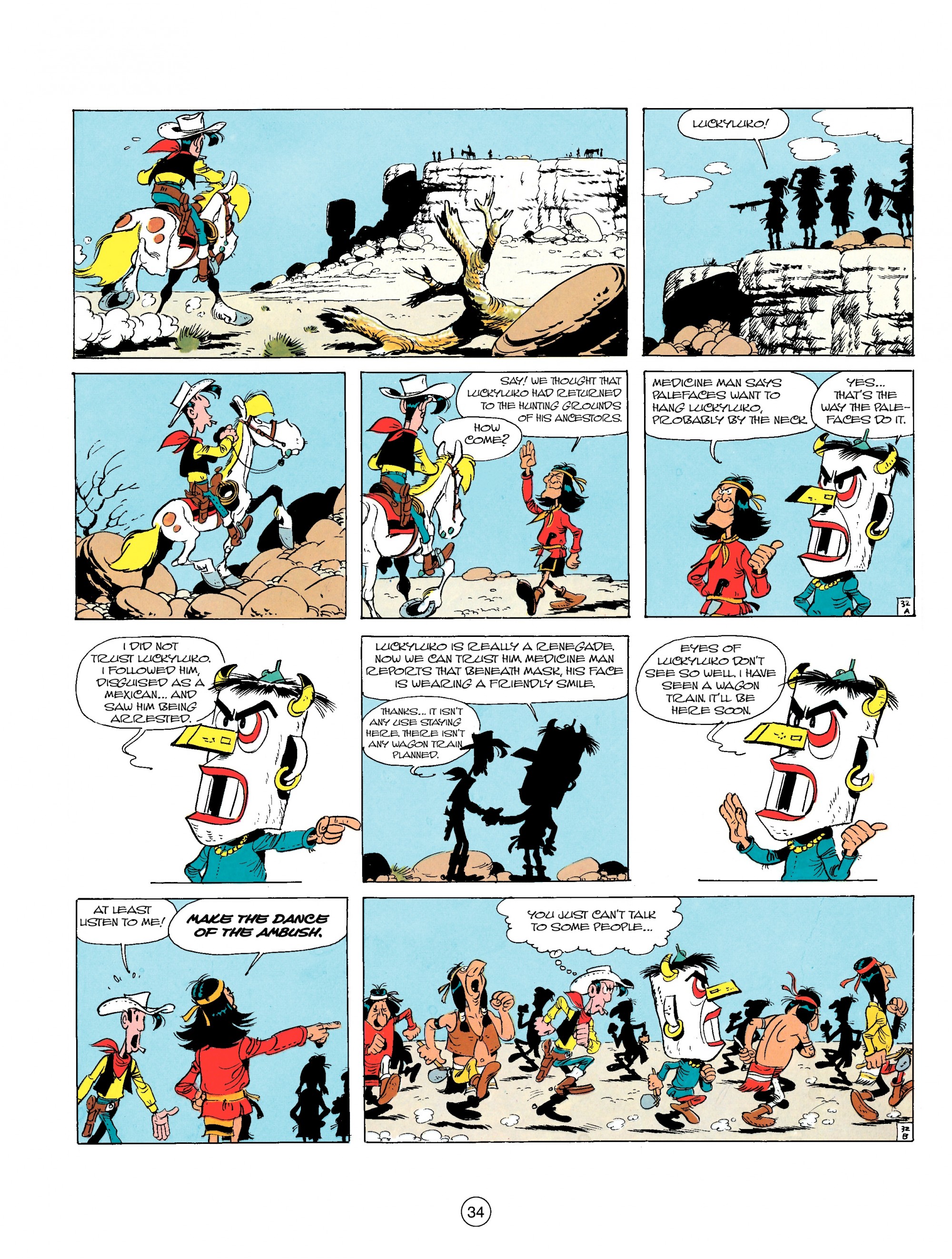 Read online A Lucky Luke Adventure comic -  Issue #17 - 34