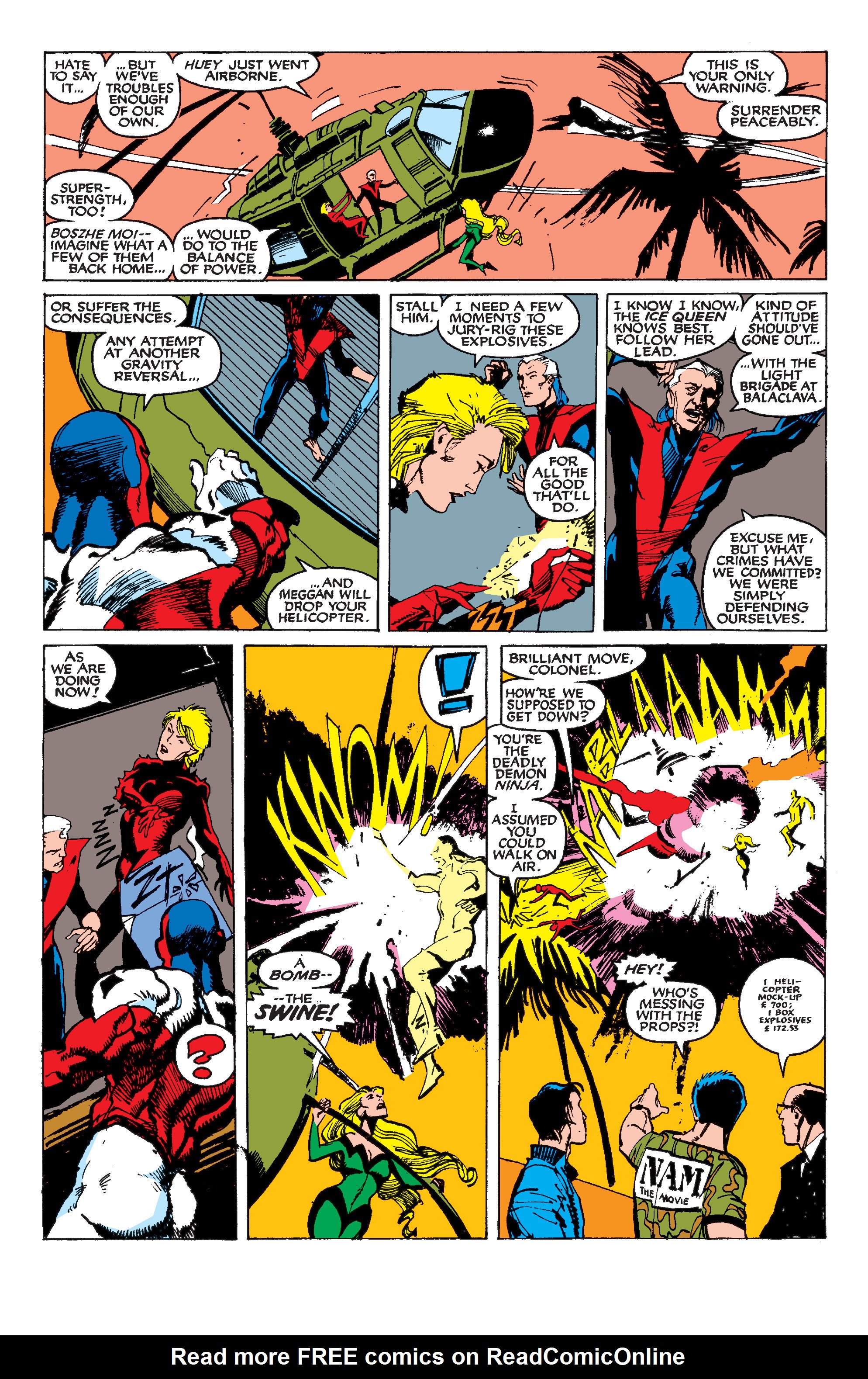 Read online Excalibur (1988) comic -  Issue #27 - 17