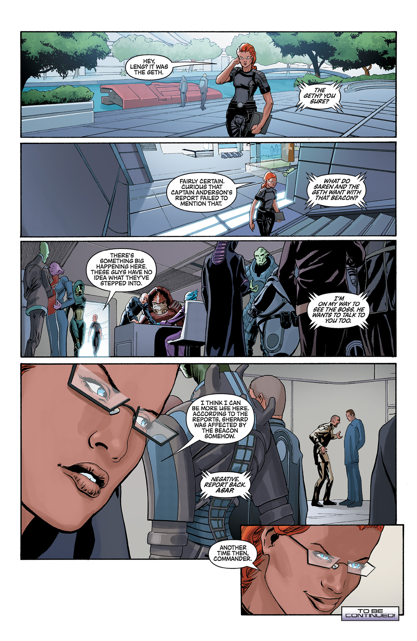 Read online Mass Effect: Foundation comic -  Issue #3 - 24