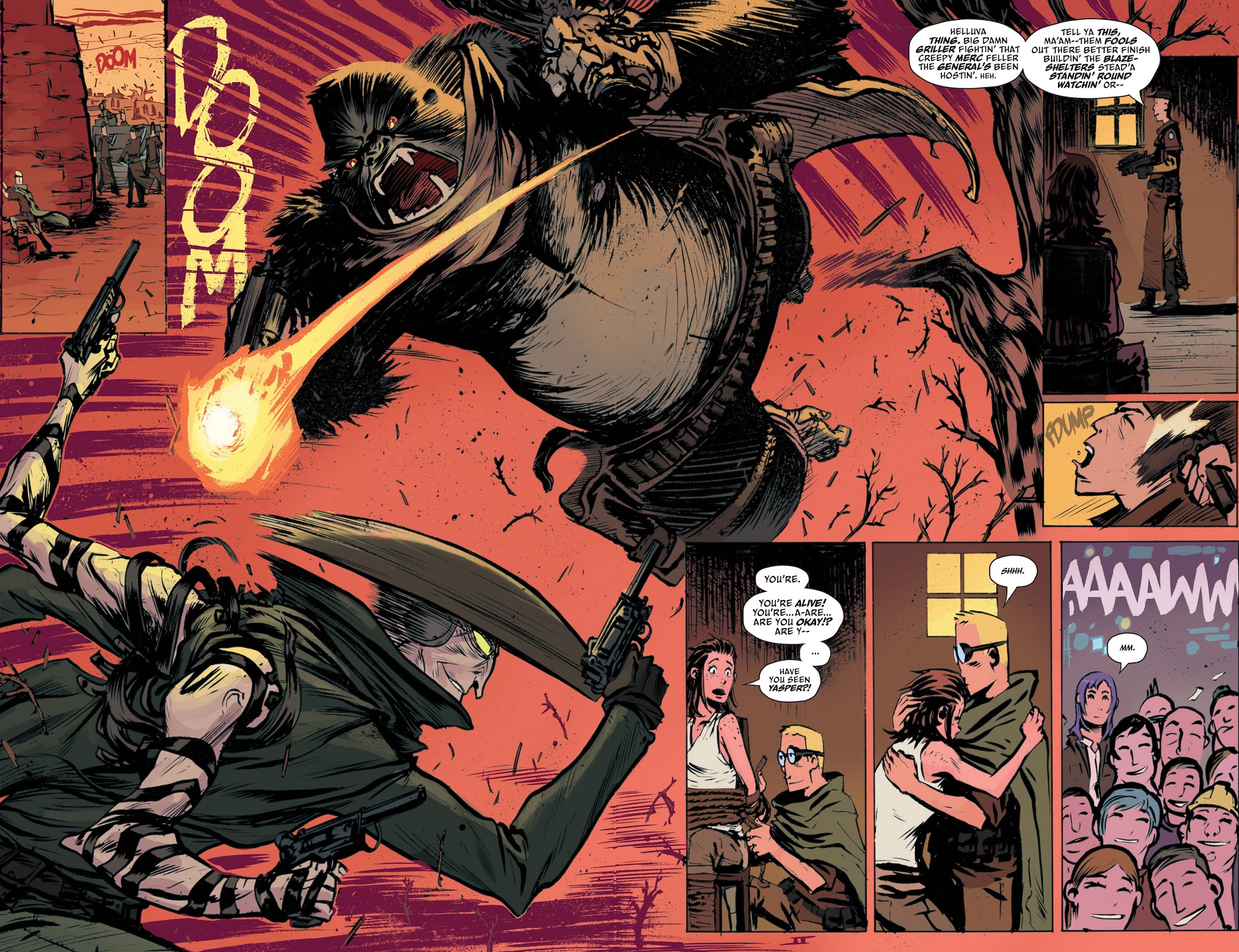Read online Six-Gun Gorilla comic -  Issue #6 - 10