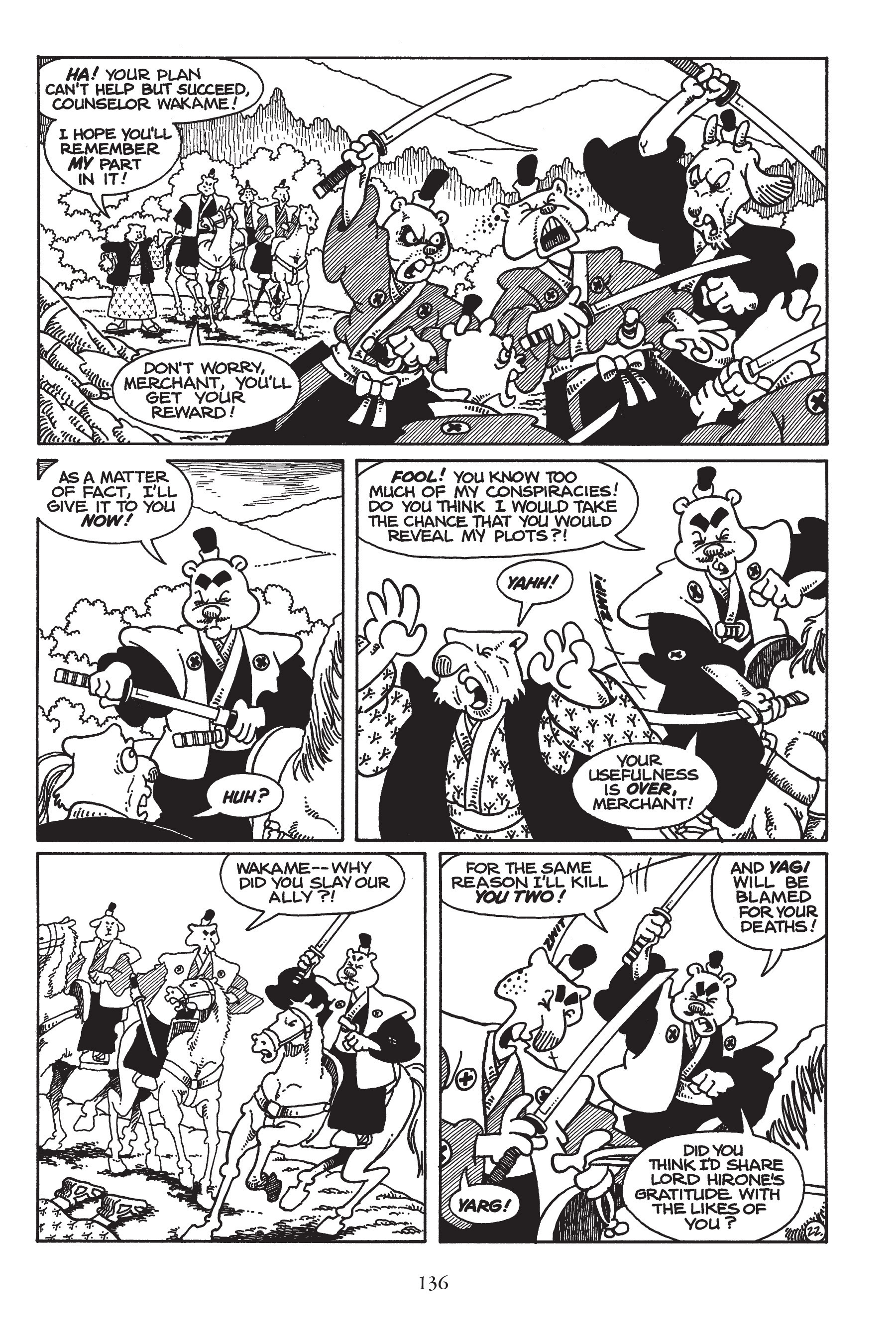Read online Usagi Yojimbo (1987) comic -  Issue # _TPB 5 - 133