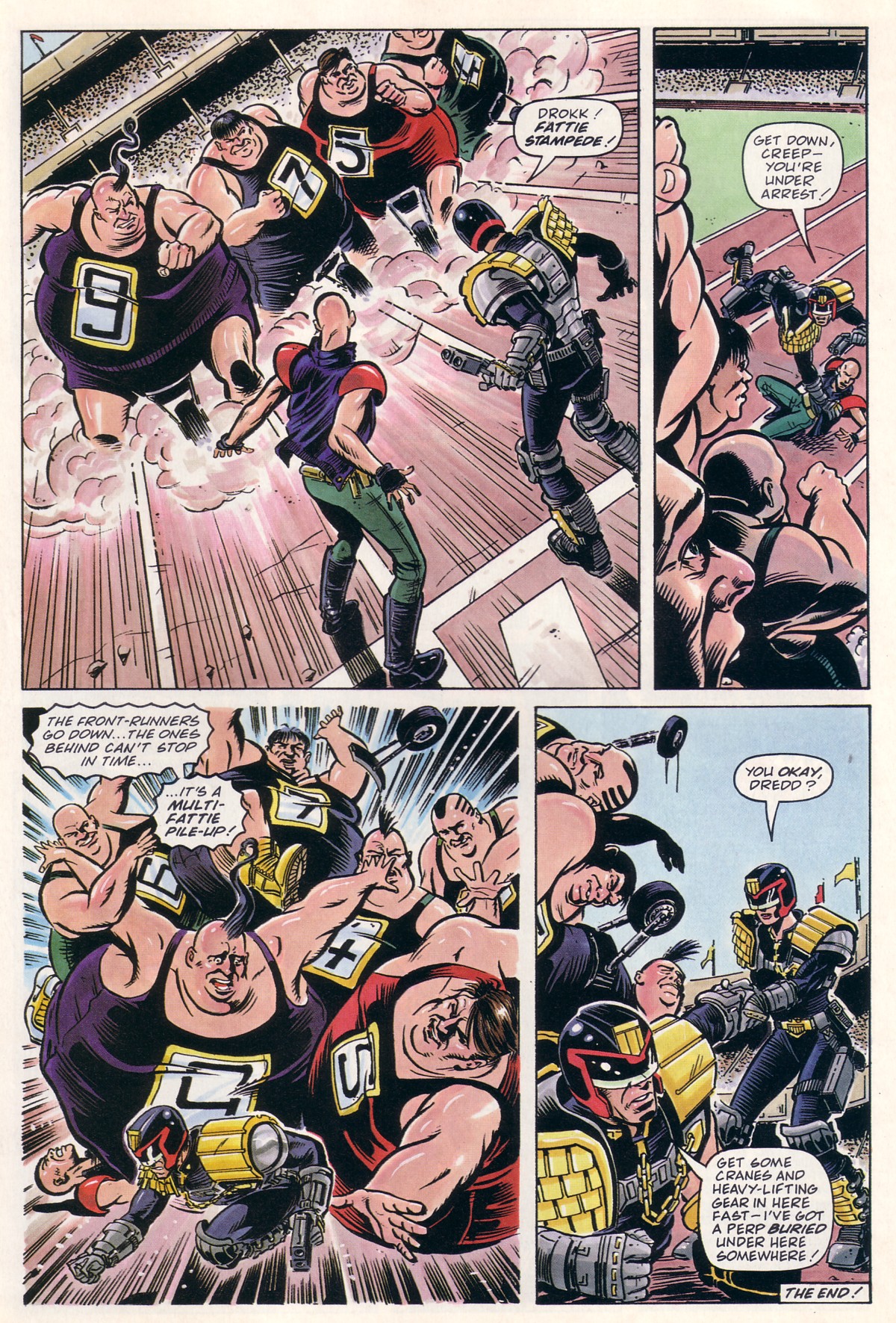 Read online Judge Dredd Lawman of the Future comic -  Issue #1 - 27