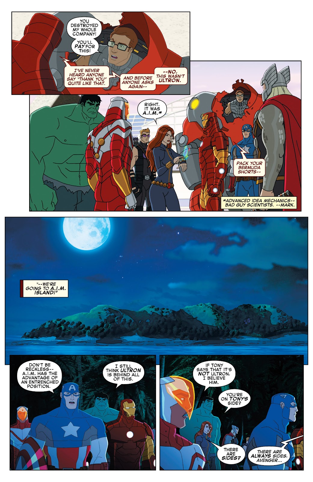 Marvel Universe Avengers Assemble: Civil War issue 1 - Page 11