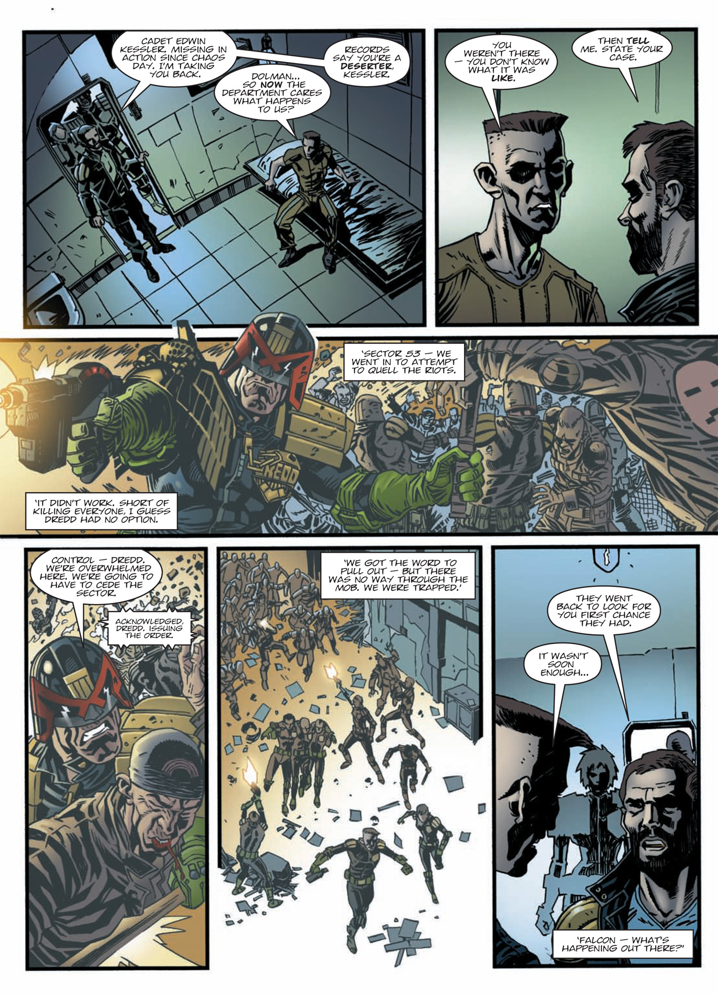 Read online Judge Dredd: Day of Chaos: Fallout comic -  Issue # TPB (Part 2) - 23
