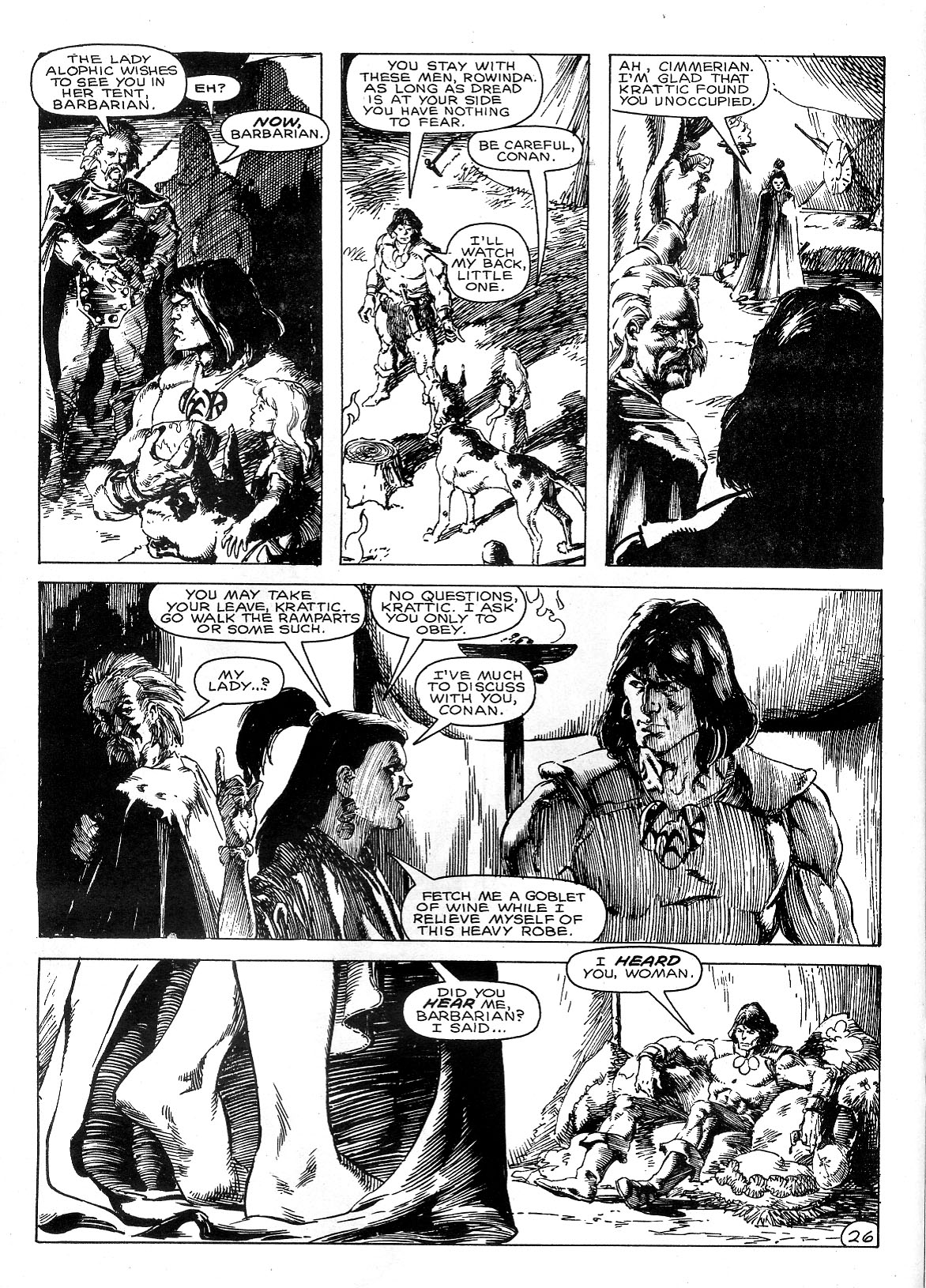 Read online The Savage Sword Of Conan comic -  Issue #145 - 32